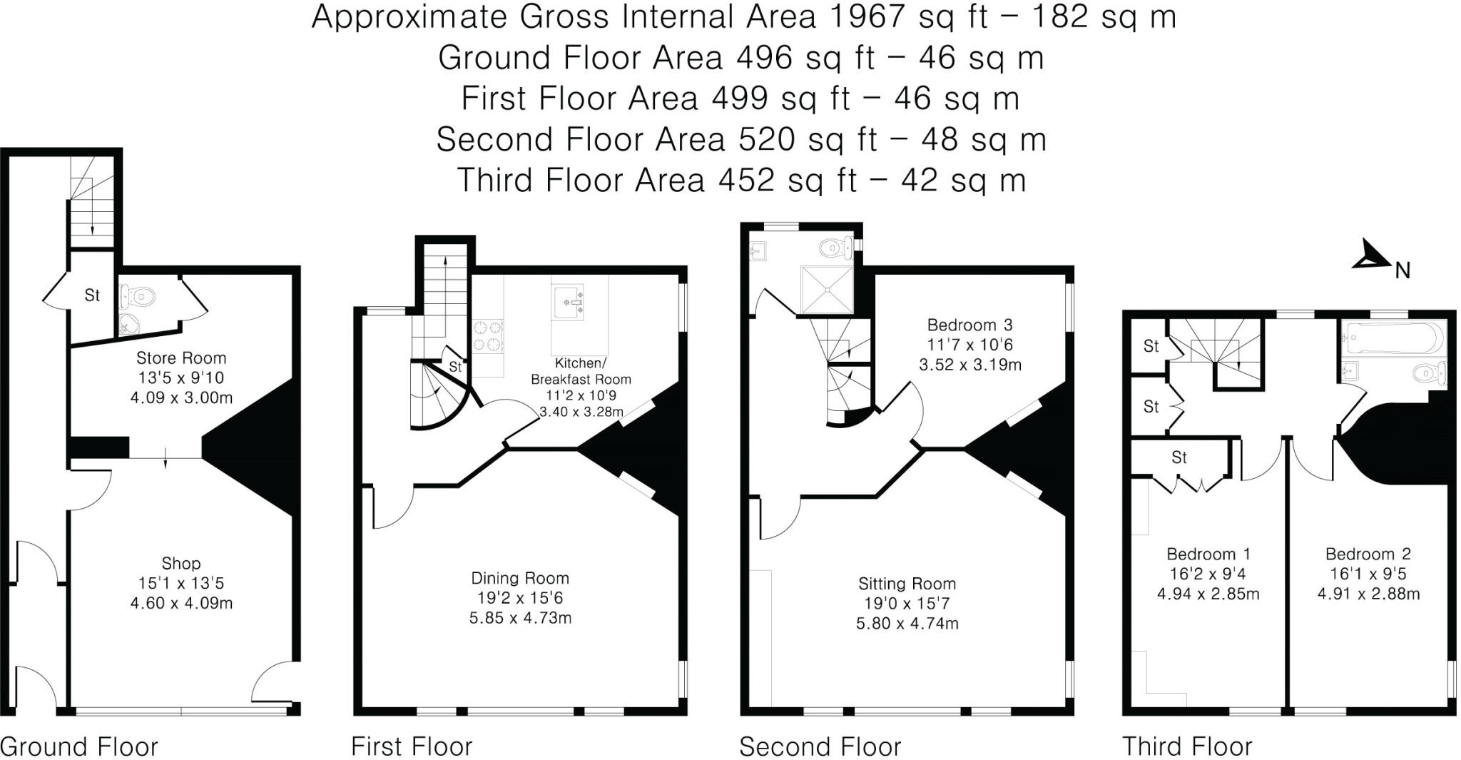 St. Aldates, Central Oxford, OX1 floorplan