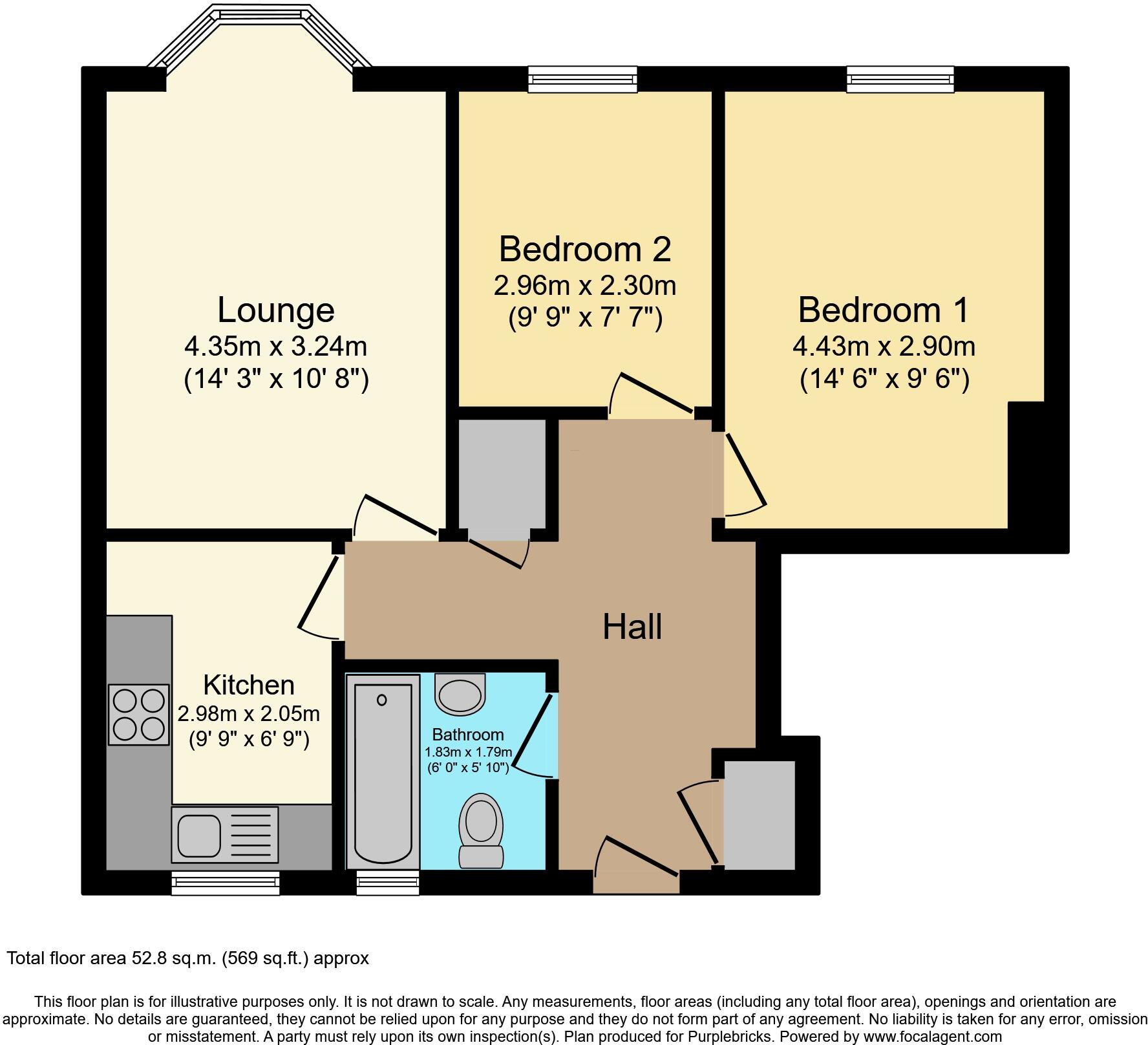 Wavertree Gardens, Liverpool, L15 floorplan