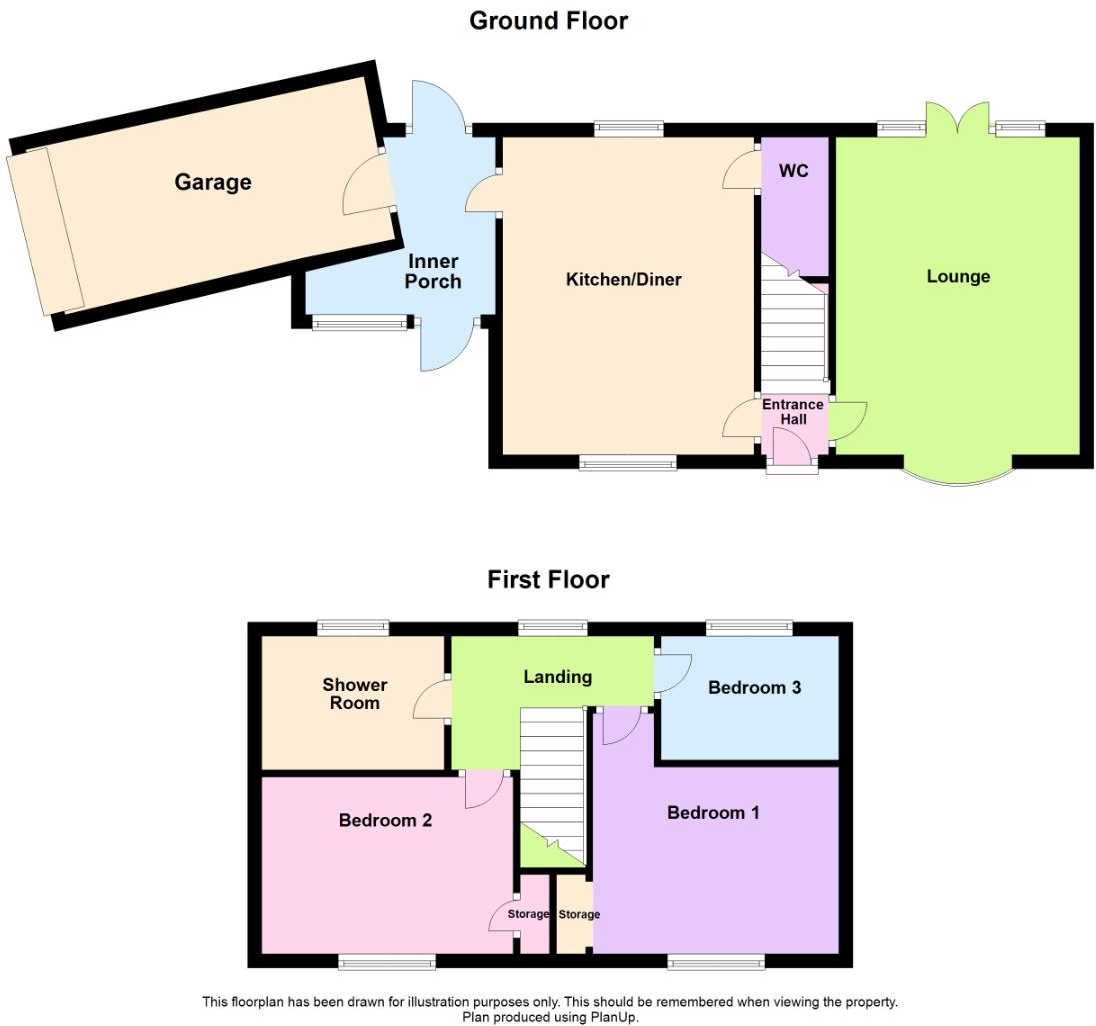 Birchwood, Orton Goldhay, Peterborough floorplan