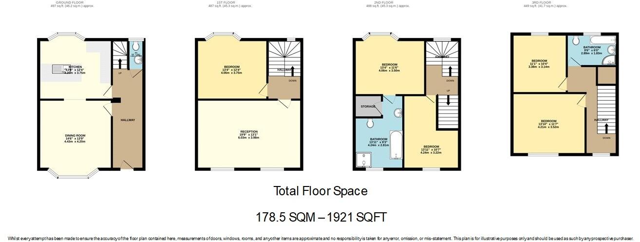 Clifton, Bristol, BS8 floorplan