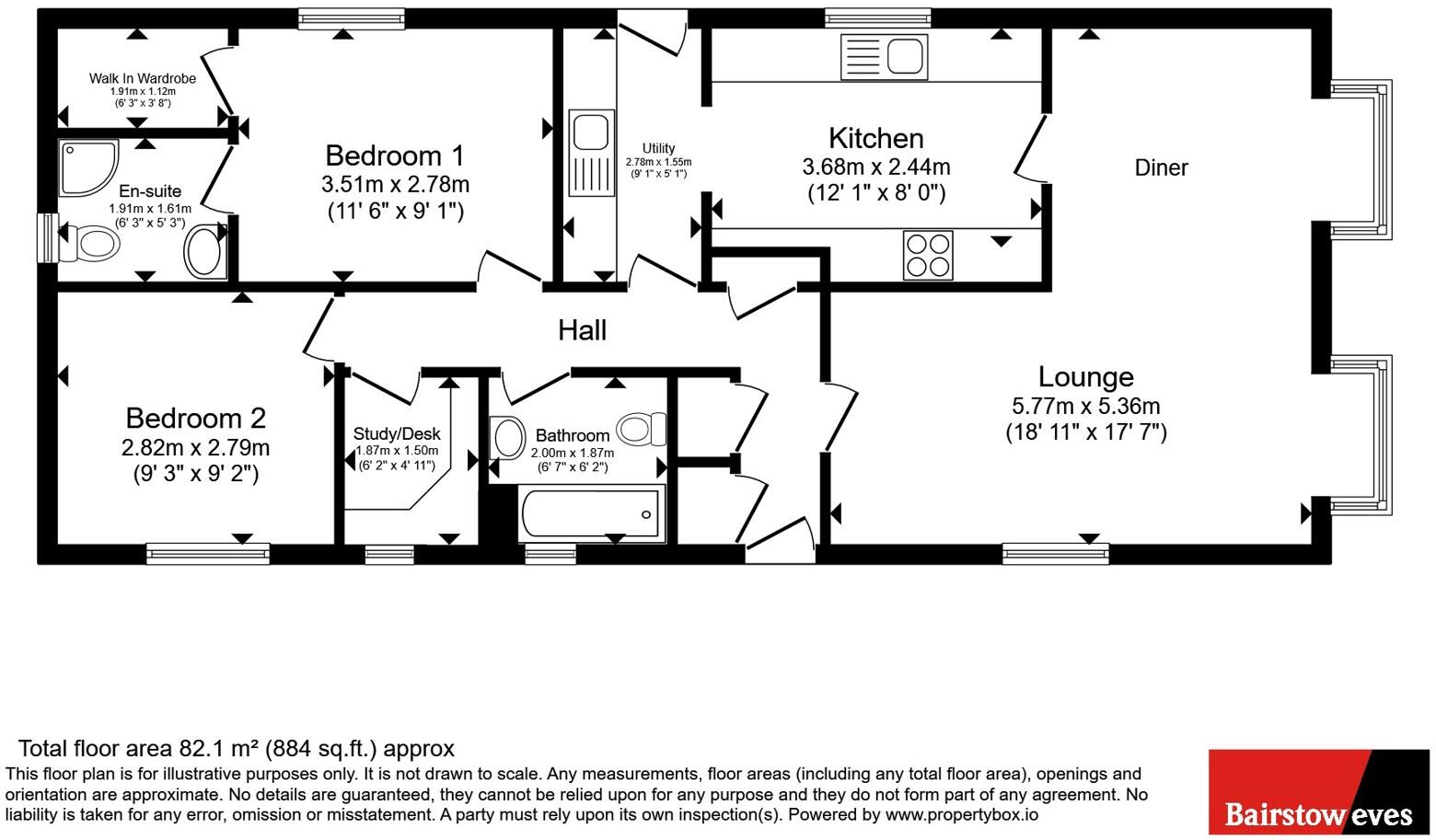 Hawk Hill, Battlesbridge, Wickford, Essex, SS11 floorplan