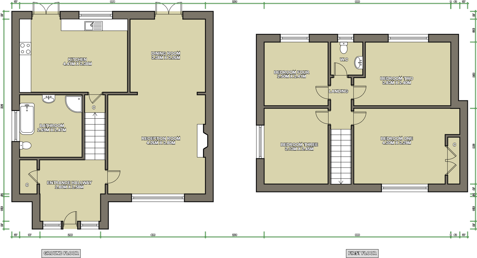 Hinds Head Avenue, Wrightington, Wigan, WN6 floorplan