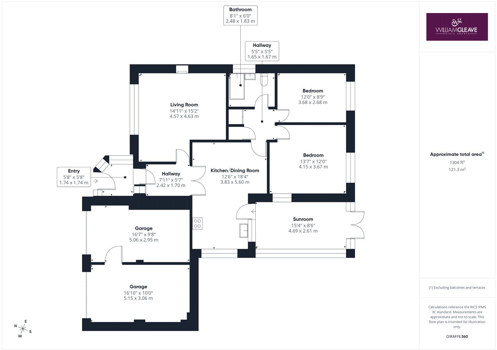 Pen Tir, Penrhyn Bay, Llandudno, Conwy, LL30 floorplan