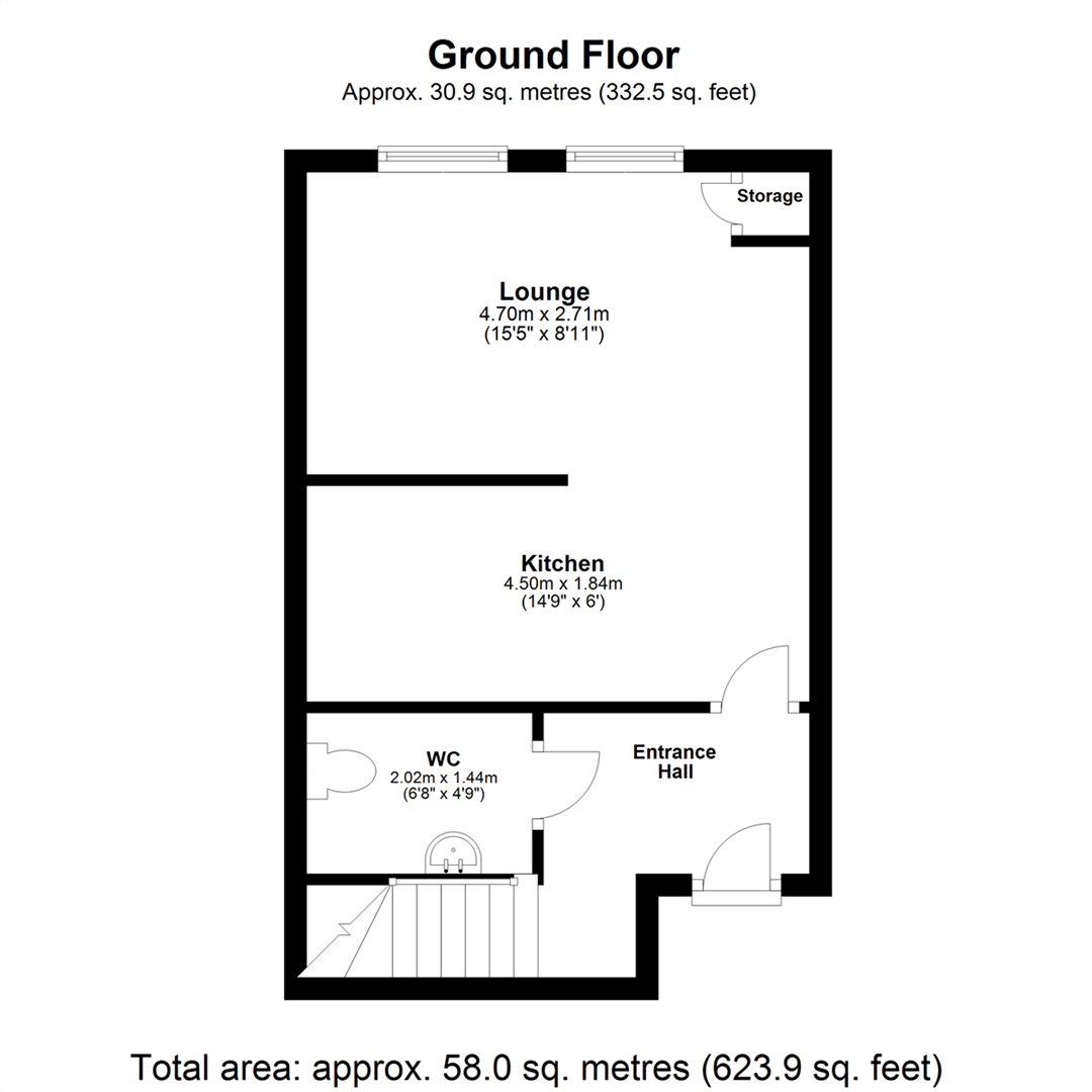 Coupland Road, Selby floorplan