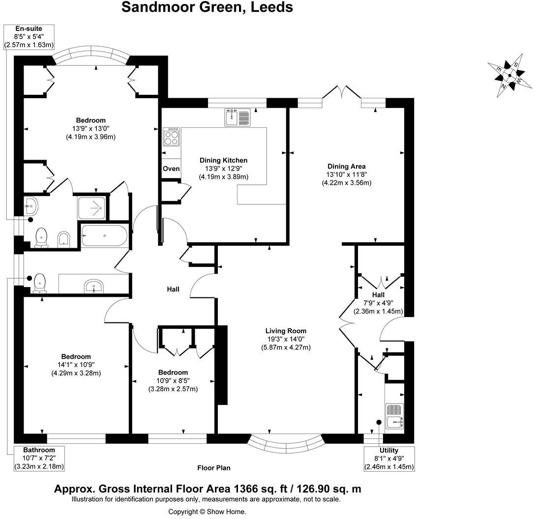 Sandmoor Green, Alwoodley floorplan