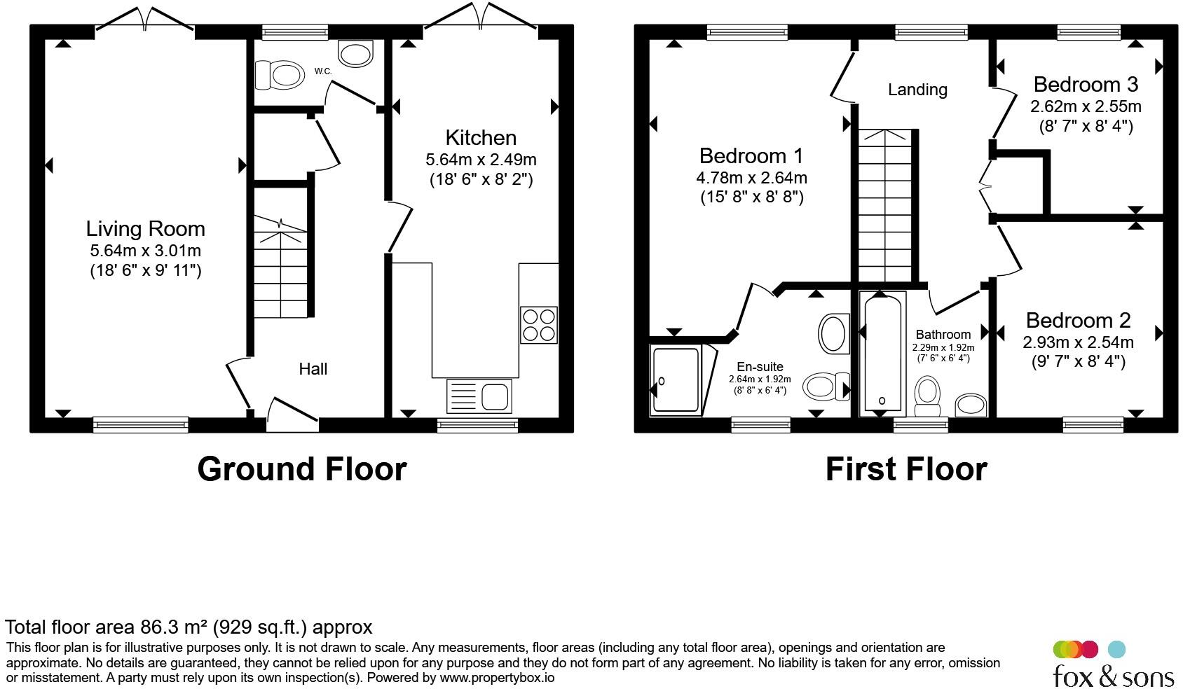 Roys Place, Bathpool, Taunton floorplan