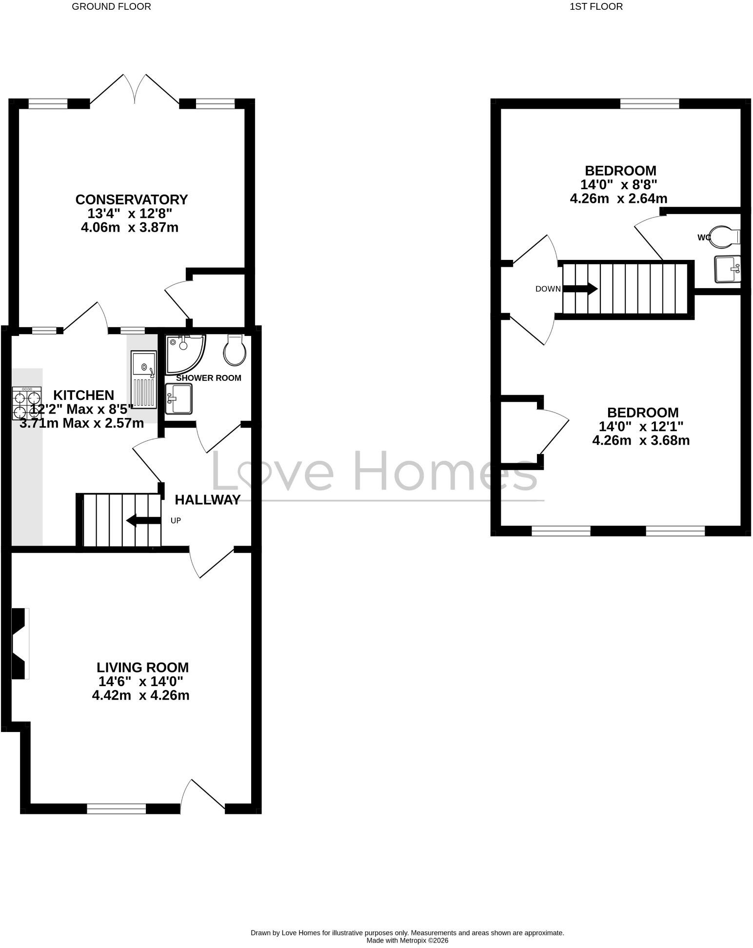 Stuart Road, Barton-Le-Clay, MK45 4NG floorplan