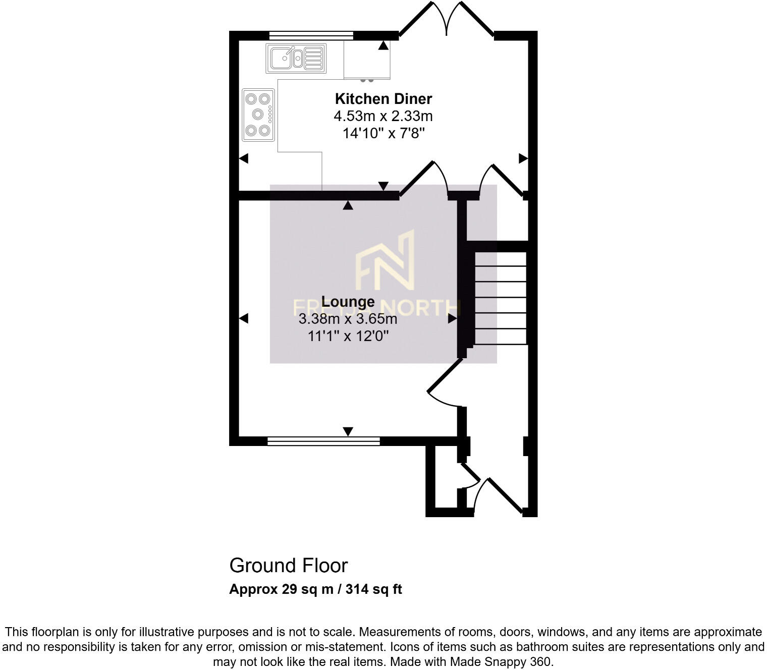 60 Alscot Avenue, Liverpool, Merseyside, L10 0AL floorplan