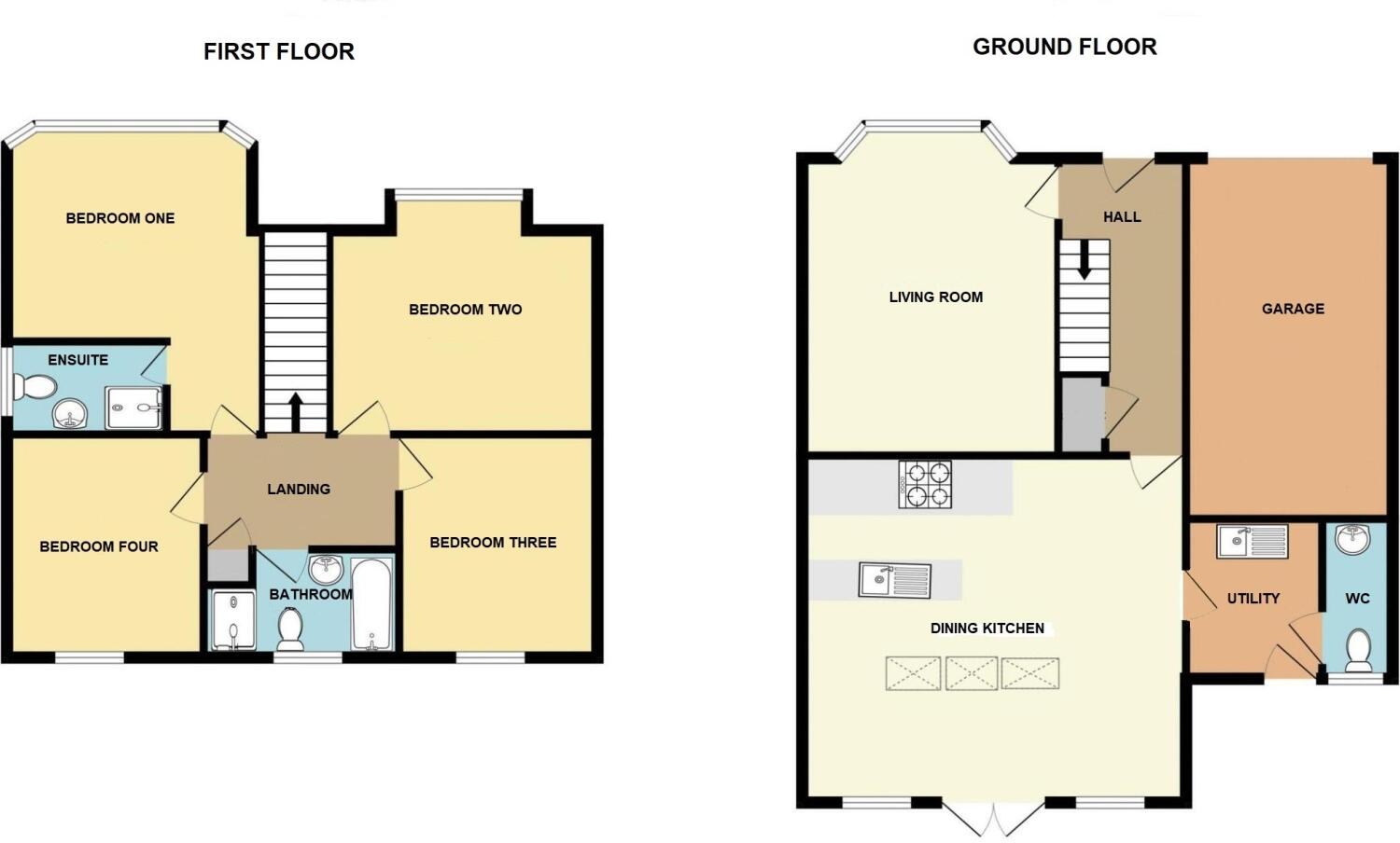 Ambergate Road, Bilston, WV14 0SR floorplan