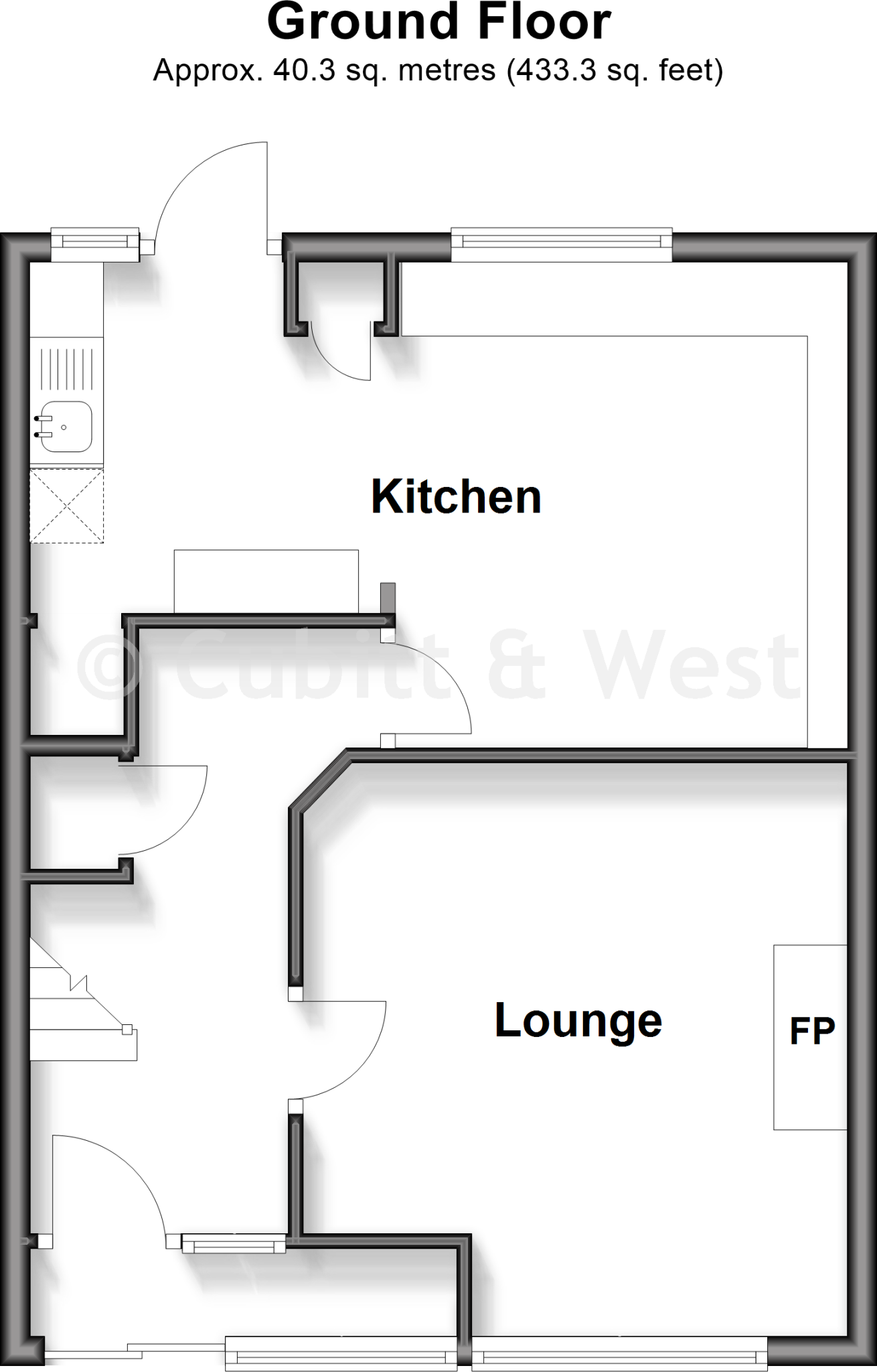 Bevendean Crescent, Brighton, East Sussex floorplan