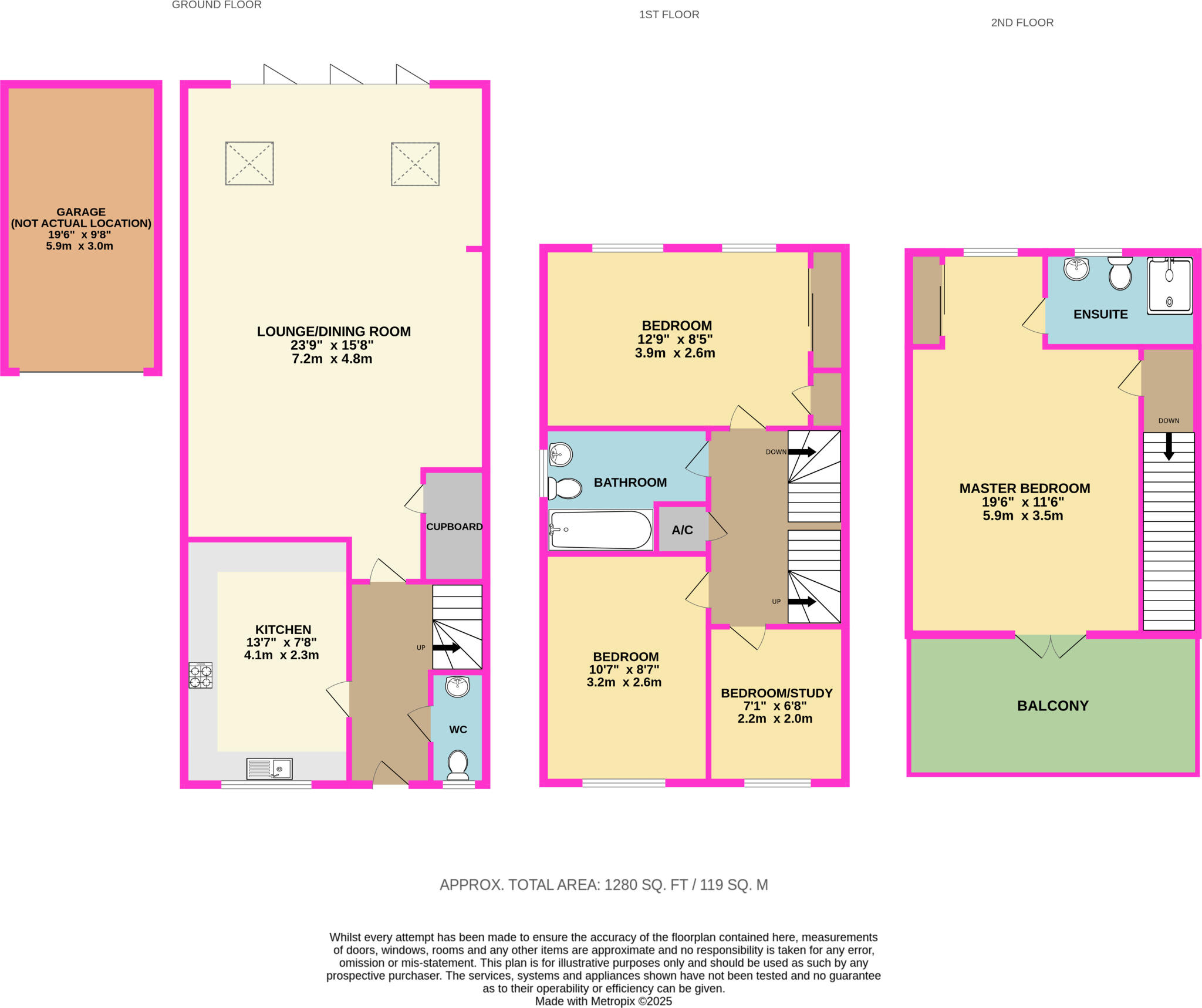 Dunlop Row, Crowthorne, Berkshire, RG45 floorplan