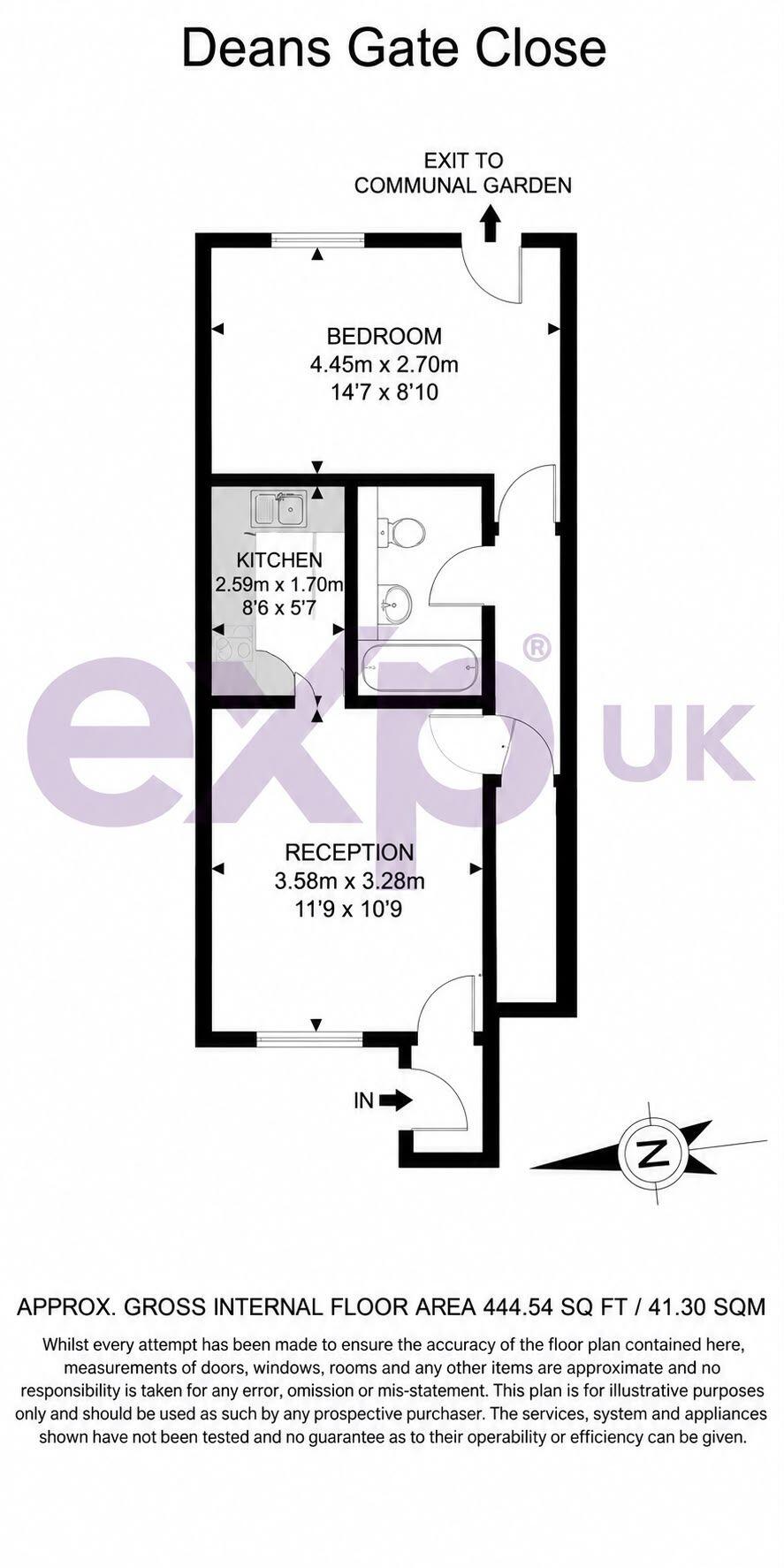Deans Gate Close, Forest Hill SE23 floorplan
