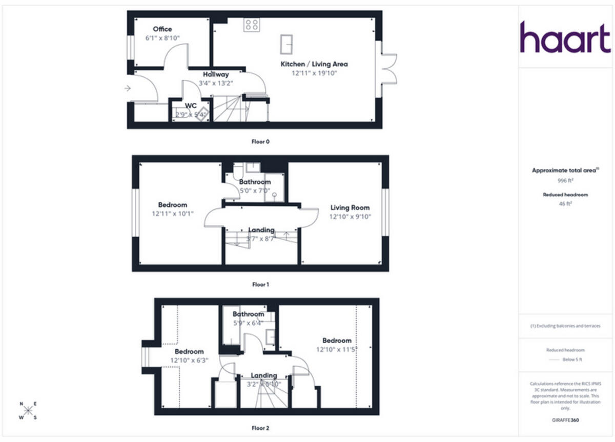 Cicero Crescent, Milton Keynes floorplan