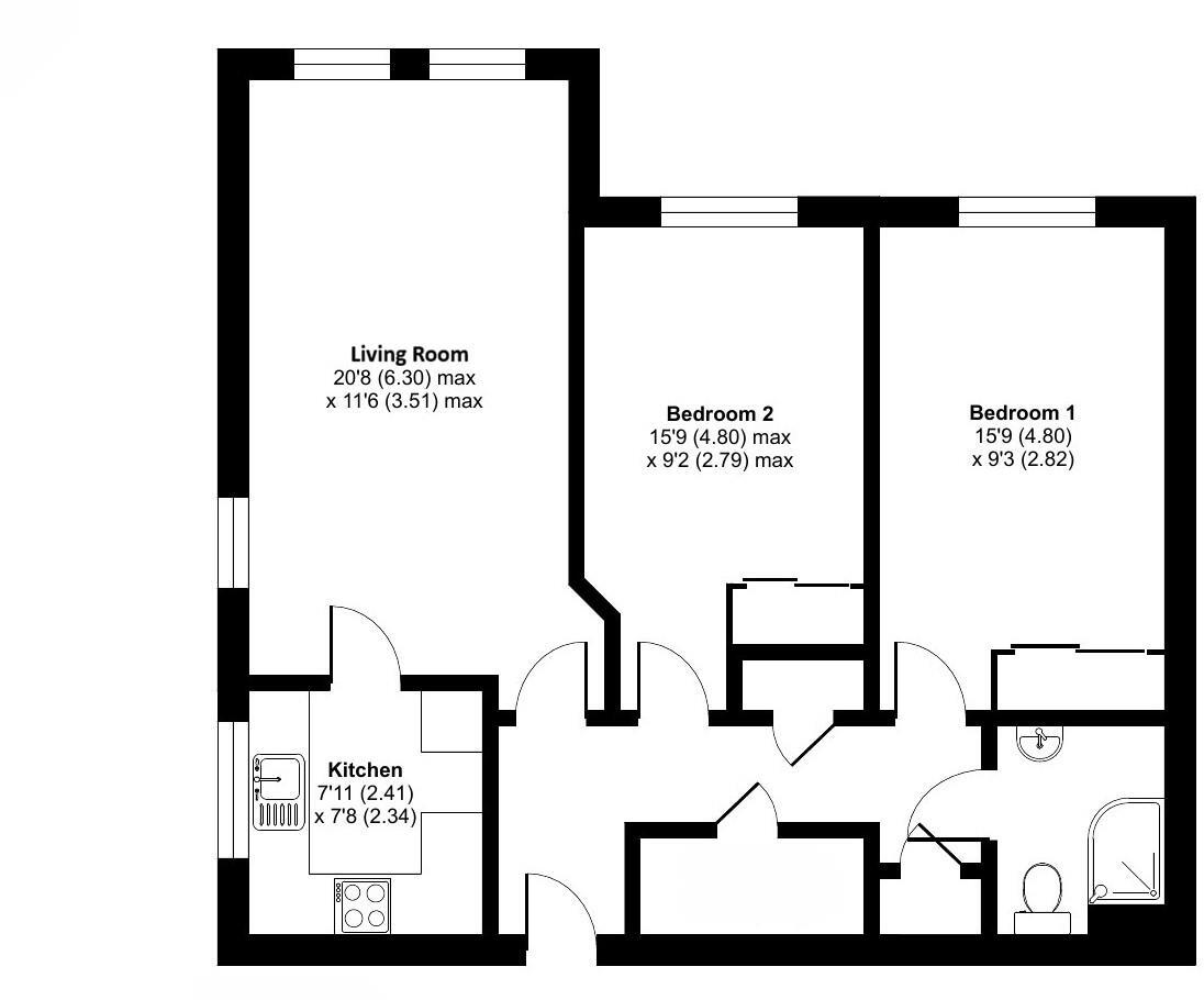 Chadwick Lodge, Southampton, Hampshire floorplan