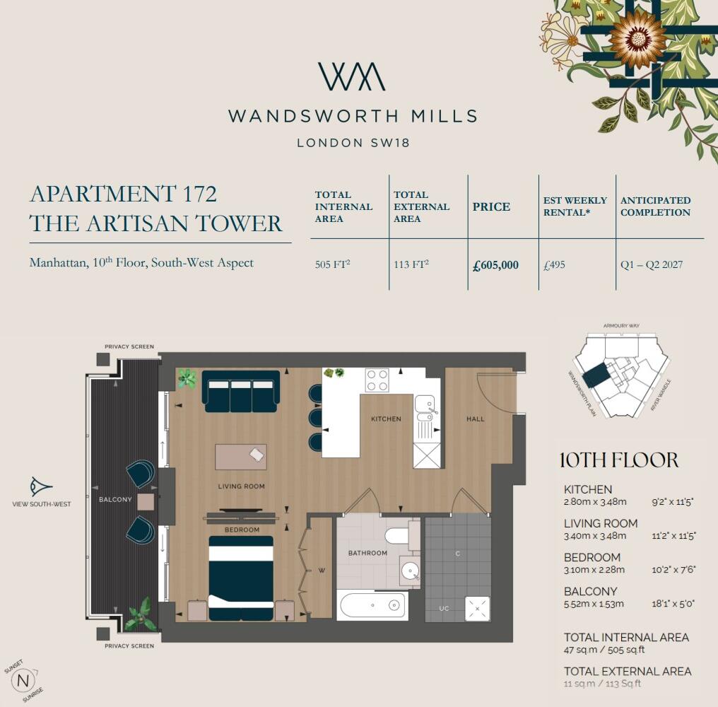Wandsworth SW18 floorplan