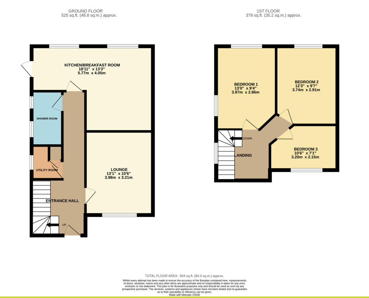 Southend Road, Essex, SS5 4 floorplan