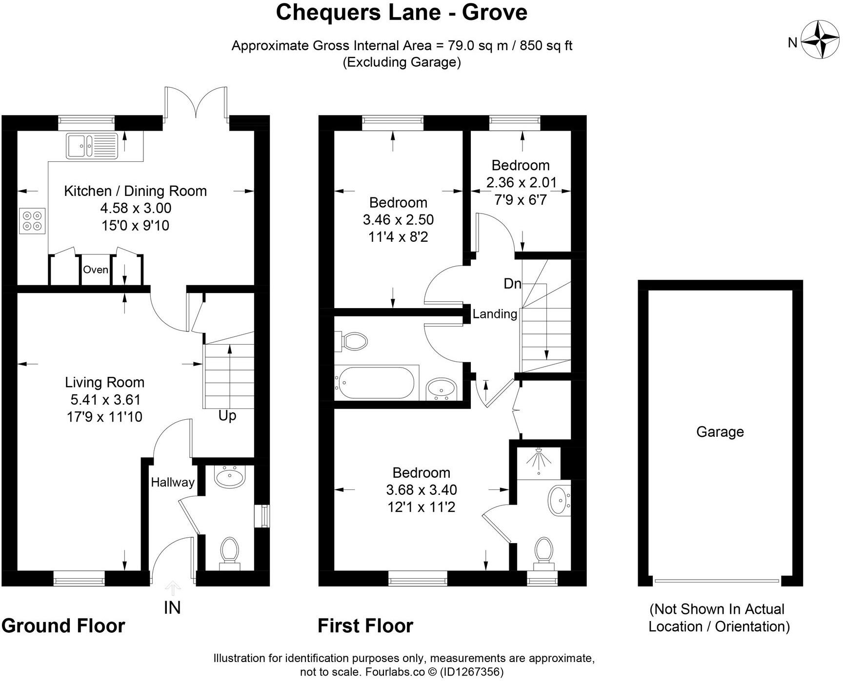 Chequers Lane, Grove, OX12 floorplan