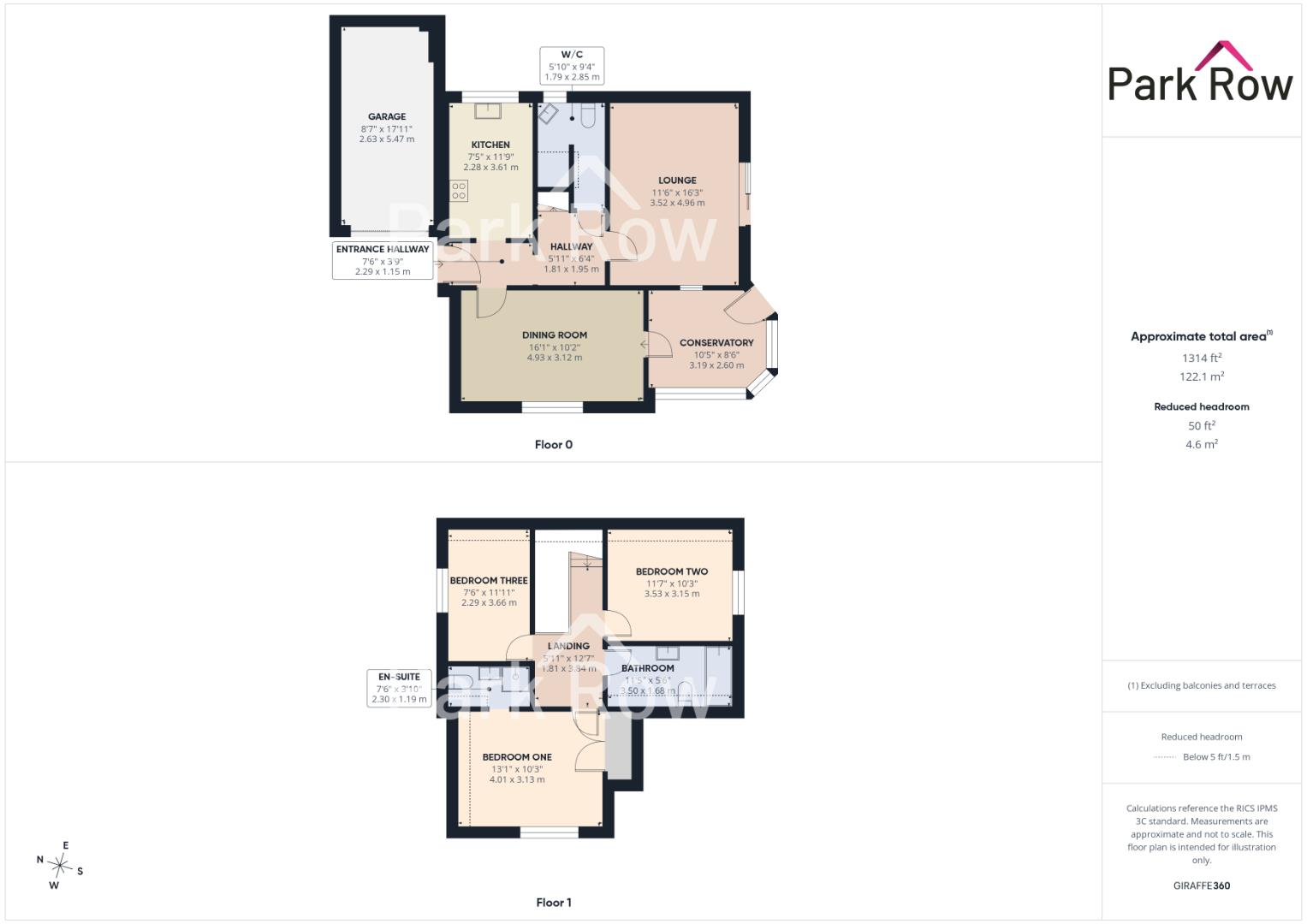 Hall Court, Brotherton, Knottingley floorplan