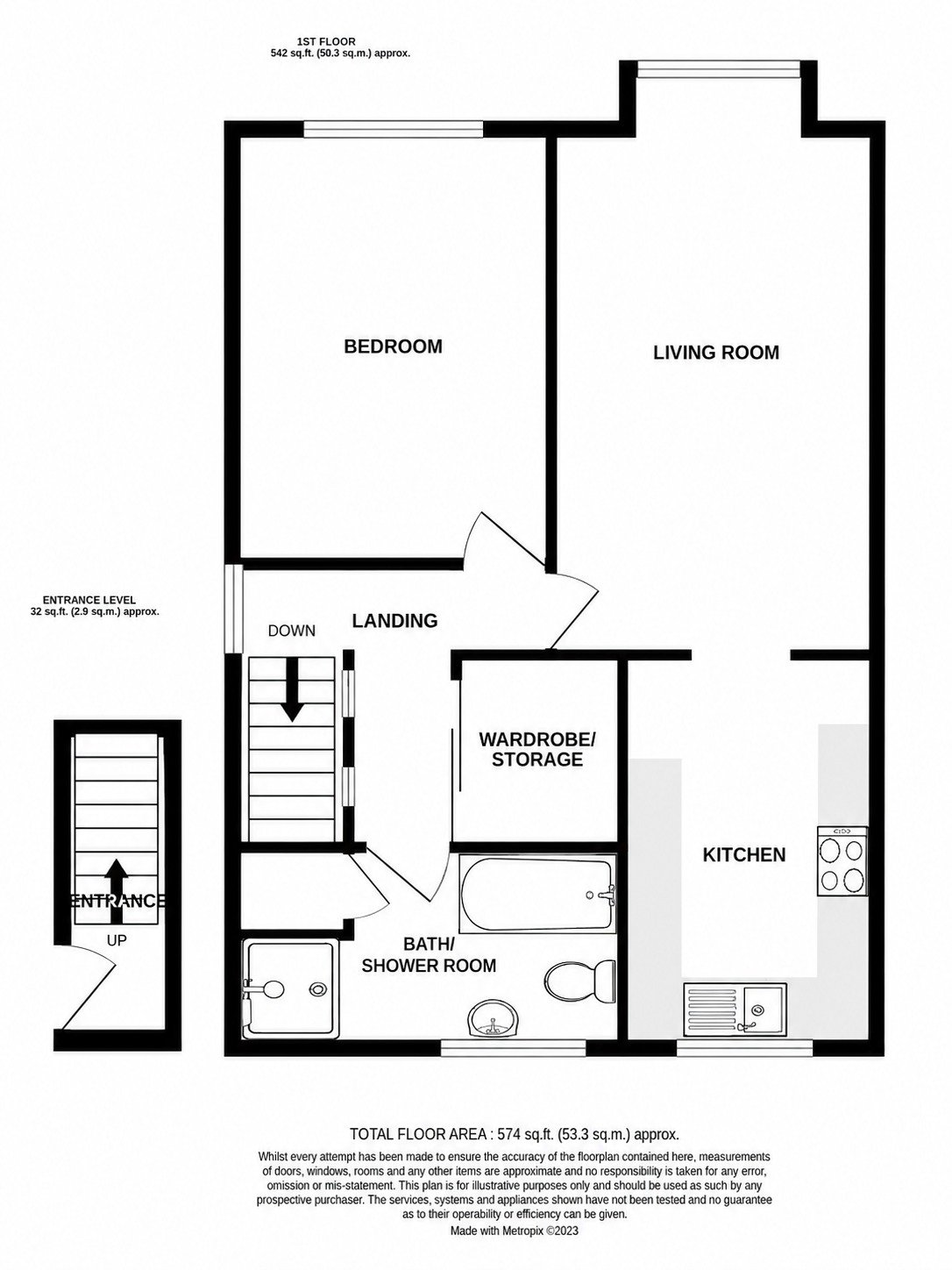 Summerfields Avenue, Hailsham, East Sussex, BN27 floorplan