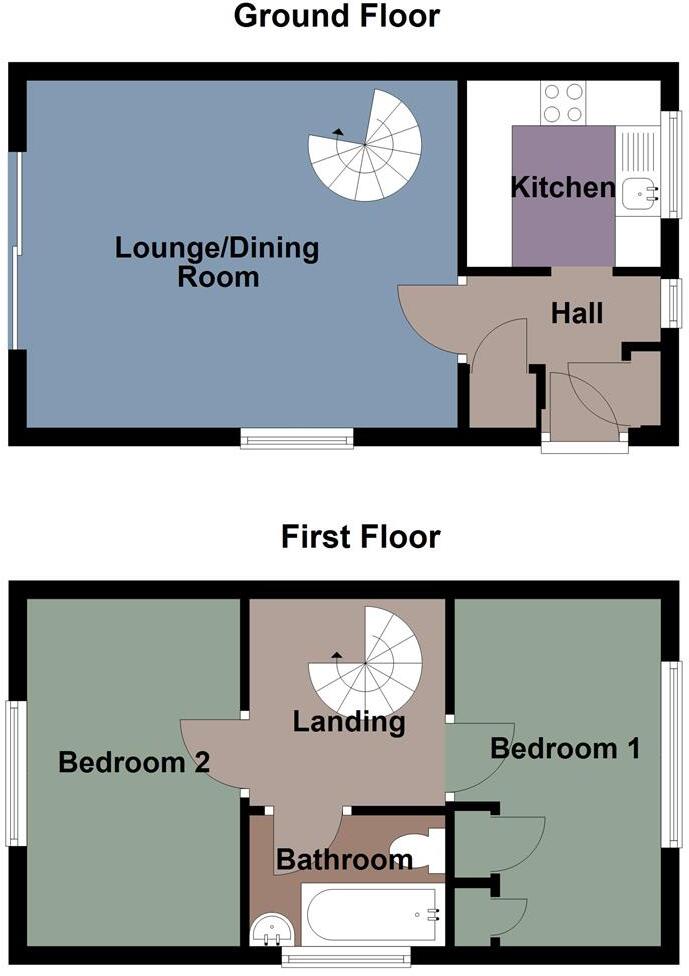 Maes-Y-Felin, Ravenhill, Swansea floorplan