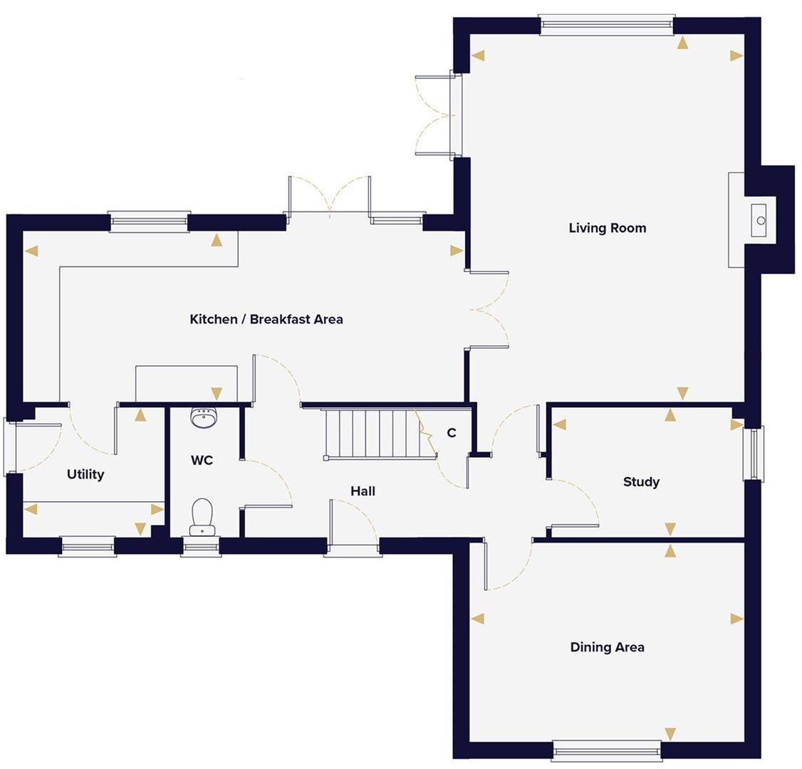 Ethelwold Drive, Wickham Market, Woodbridge floorplan