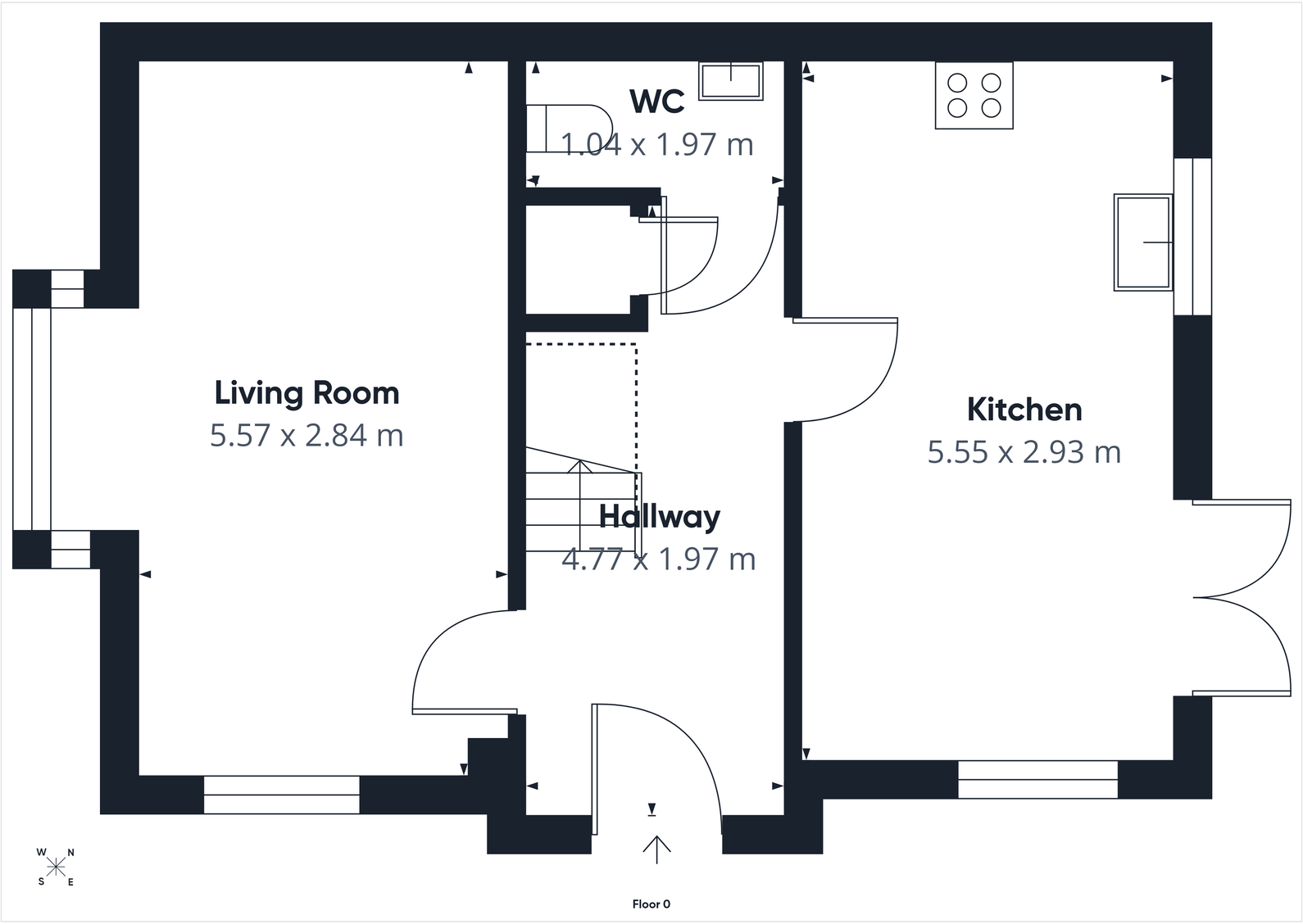 Saffron Rise, Lydney floorplan