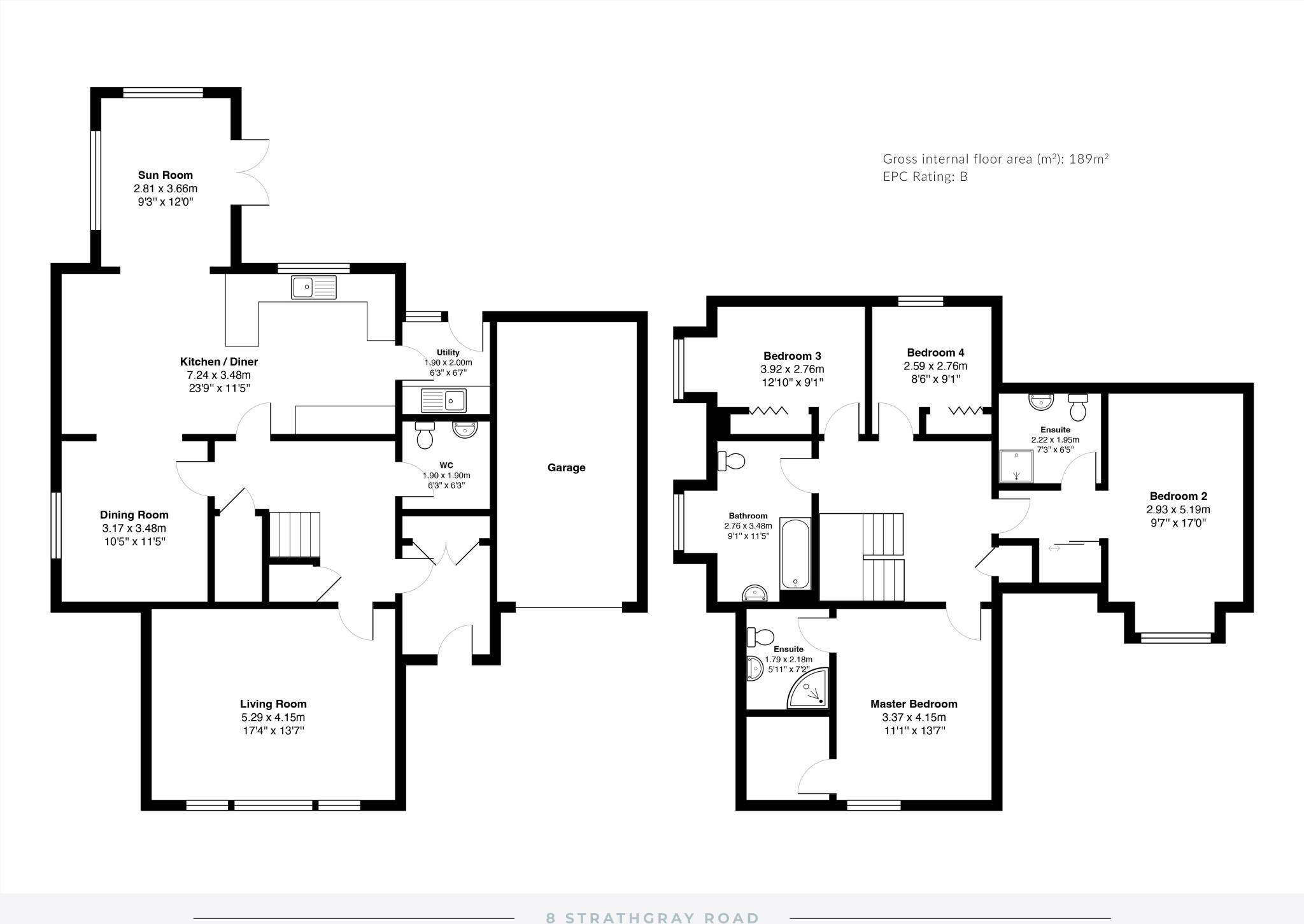 8 Strathgray Road, Dundee, DD2 5GQ floorplan