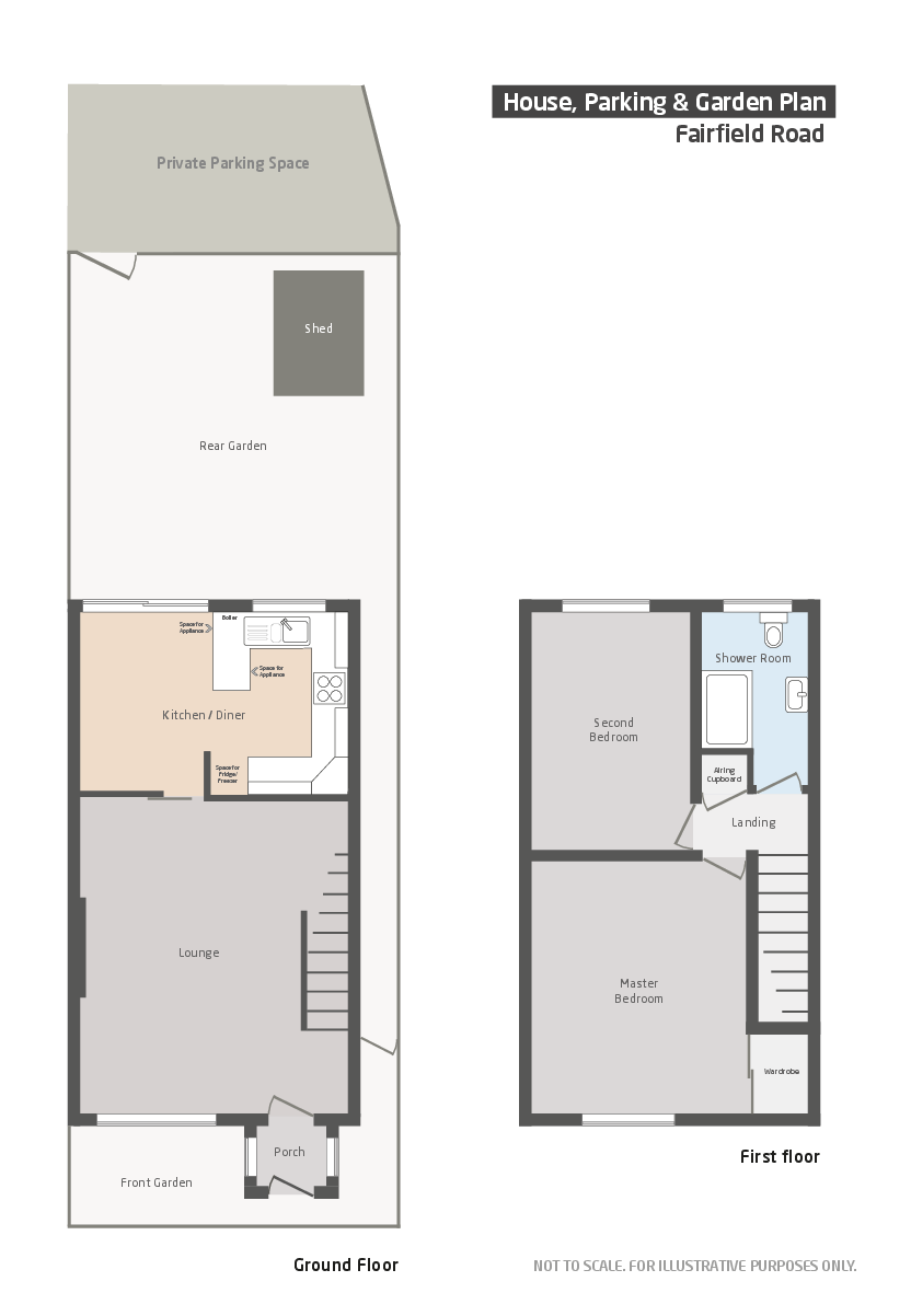 Fairfield Road, Hugglescote, LE67 floorplan