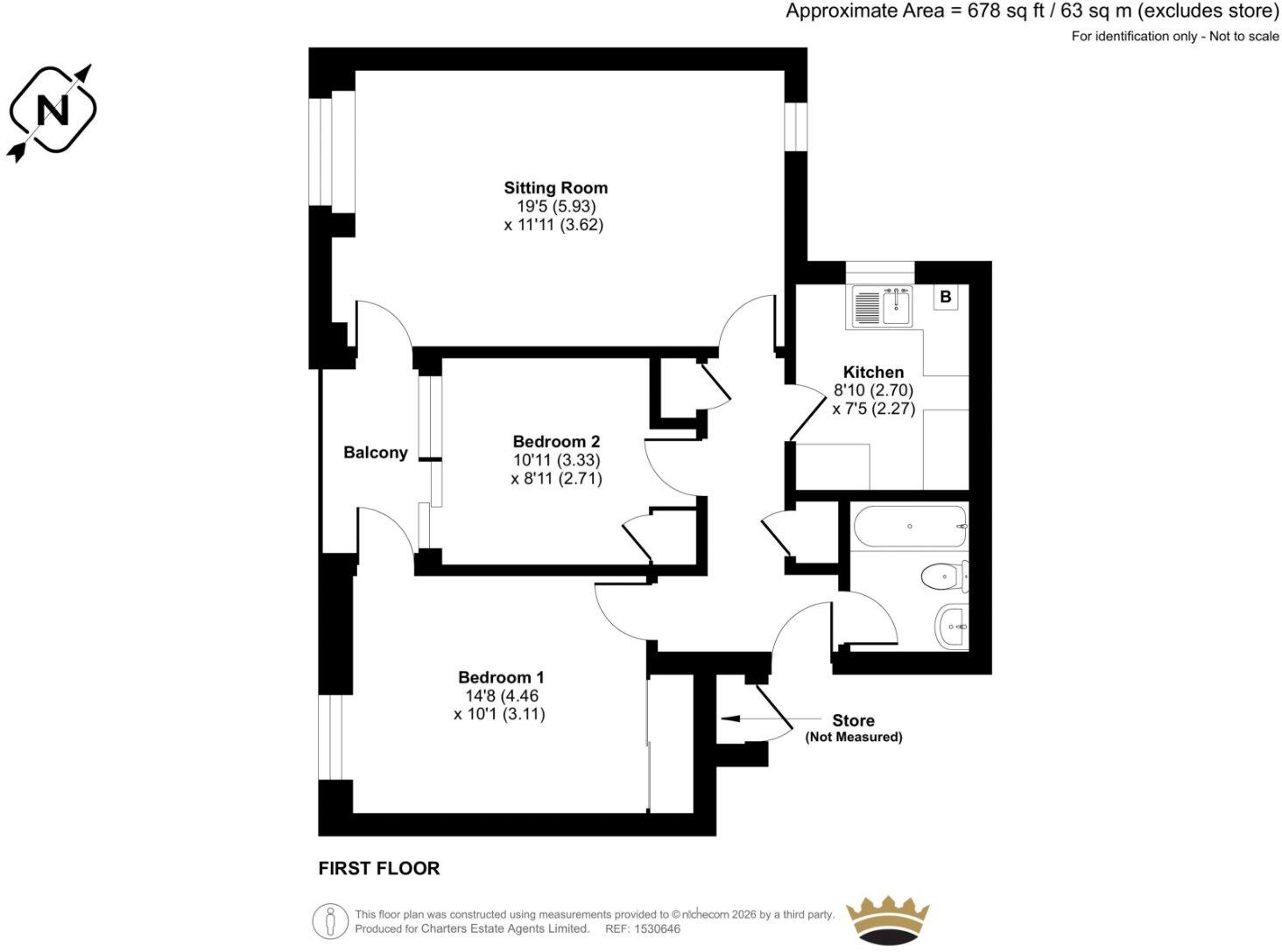 Christchurch Road, Winchester, Hampshire, SO23 floorplan