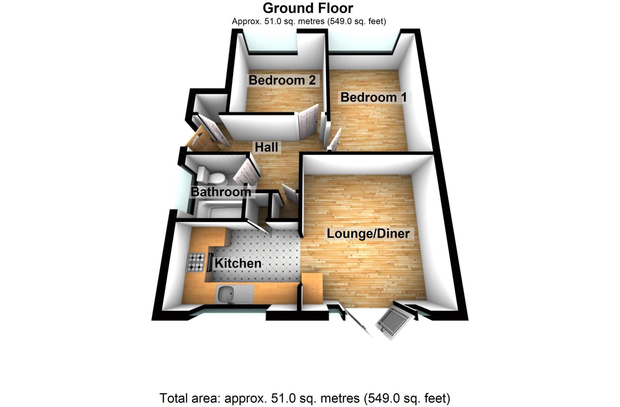 Erith Road, Northumberland Heath  ** VIDEO & 3D FLOORPLAN AVAILABLE ** floorplan