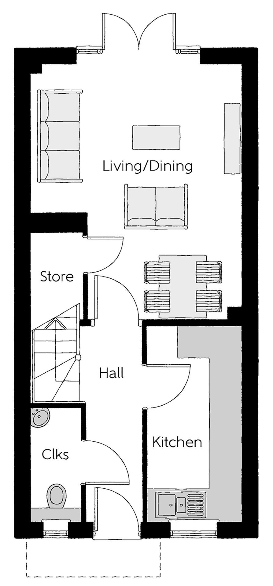 Crisp Avenue, Beverley floorplan