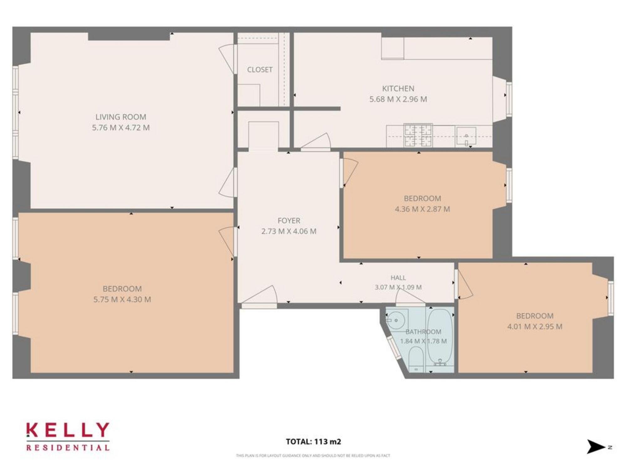 Paisley Road West, Glasgow, G51 floorplan