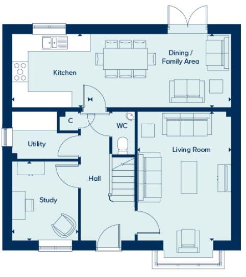 Ludlow Green, 
Offthe A49, 
Ludlow, 
SY8 1LS floorplan