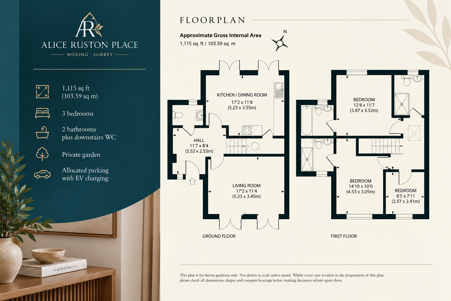 Woking, Surrey, GU22 floorplan