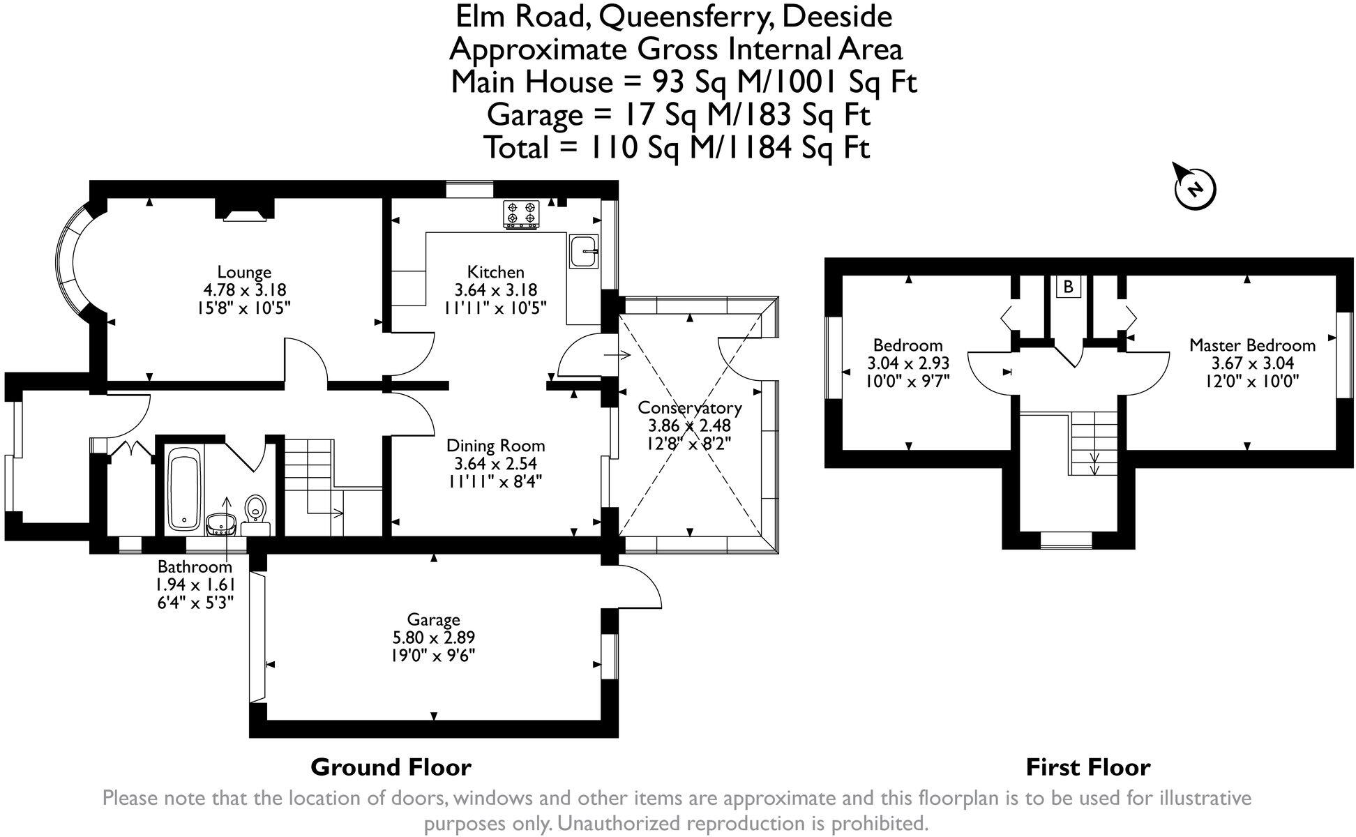 Elm Road, Queensferry, CH5 floorplan