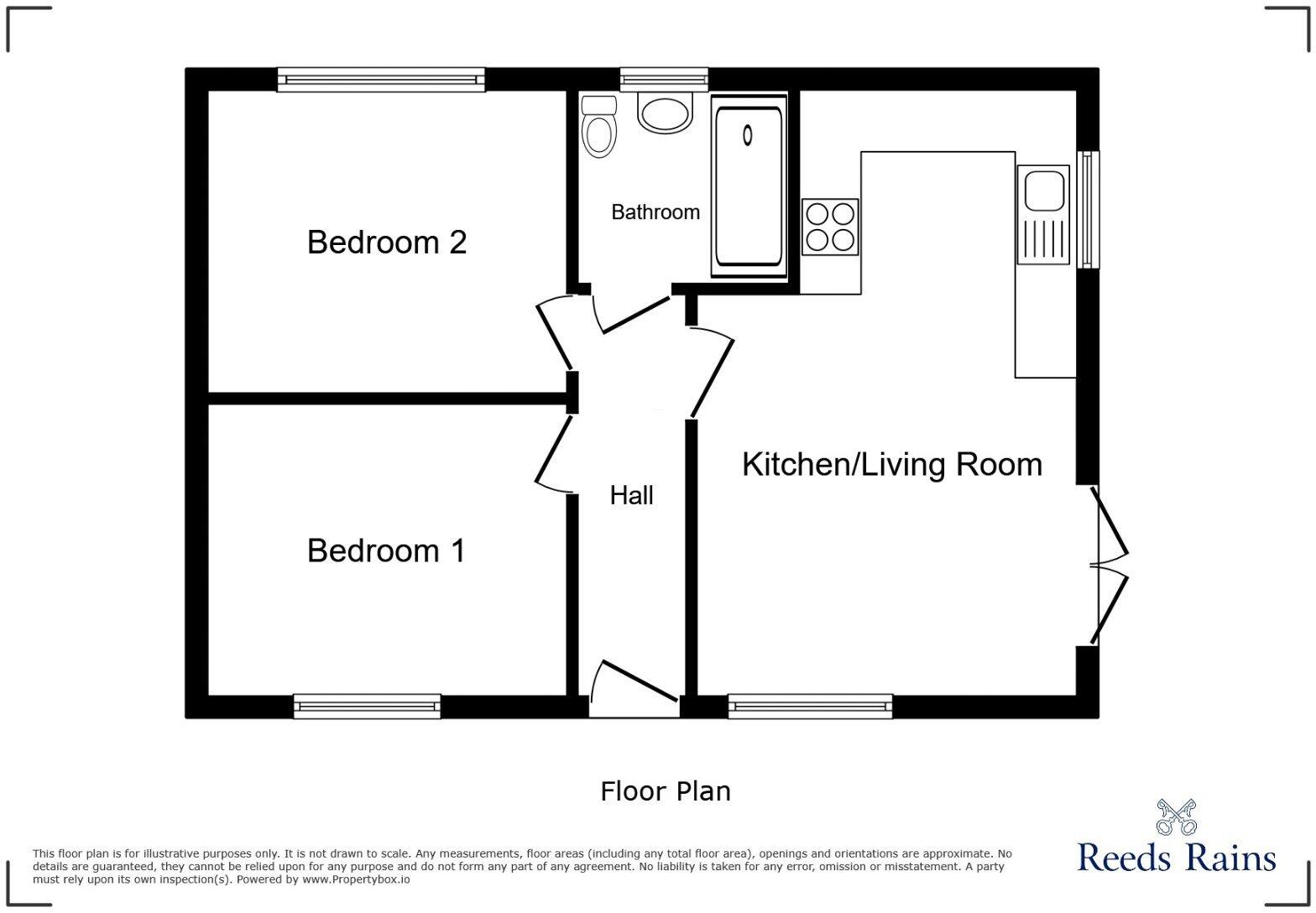 Paddock Fields, Crosland Moor, Huddersfield, HD4 floorplan