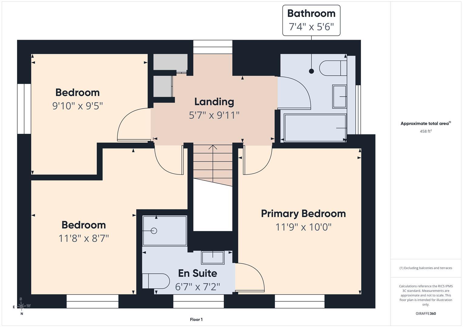 Ayrton Drive, Castle Donington, DE74 2BE floorplan