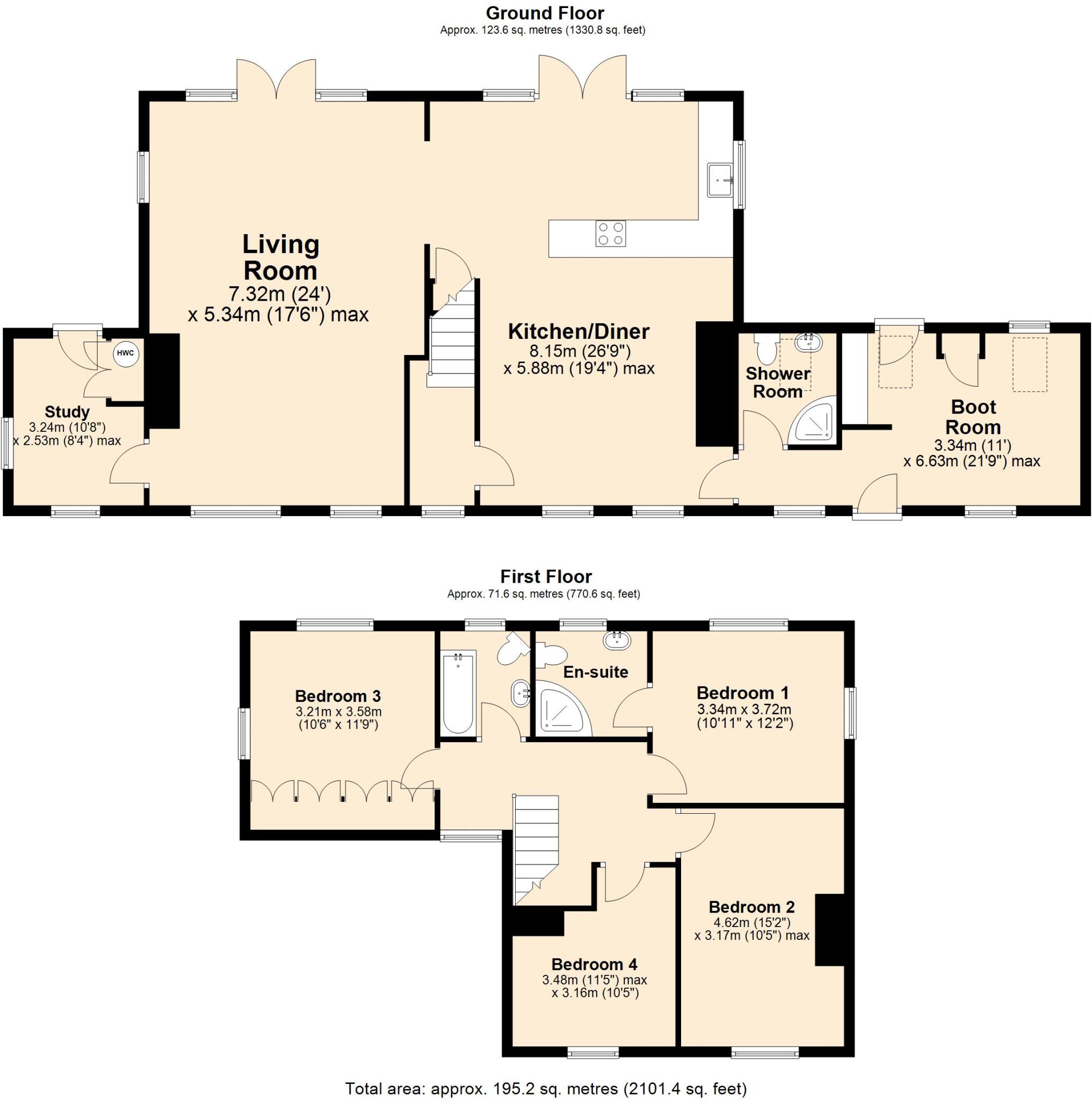 Cold Harbour, Great Hinton floorplan