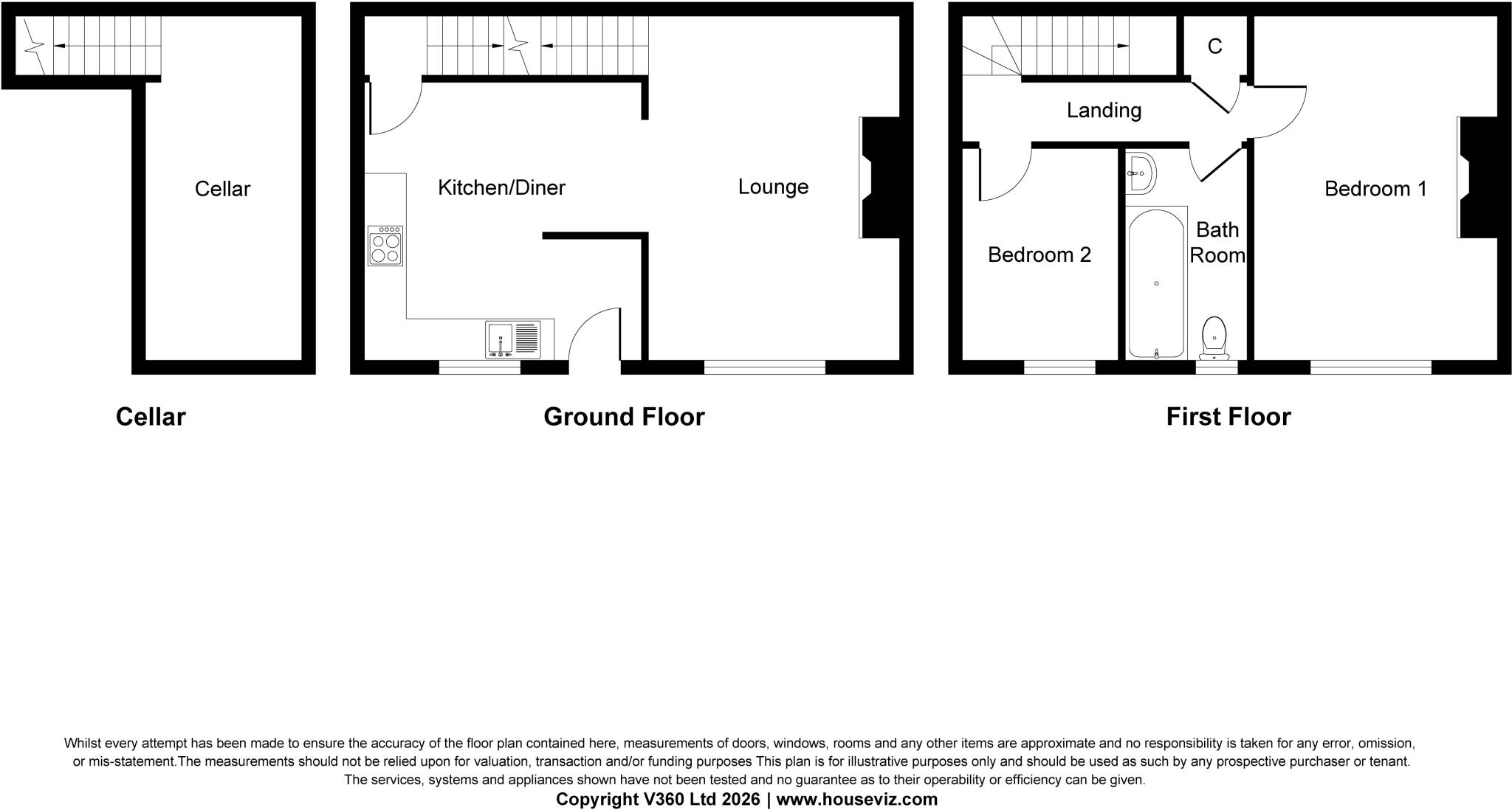 Hopkinson Street, Ovenden, Halifax, Calderdale floorplan