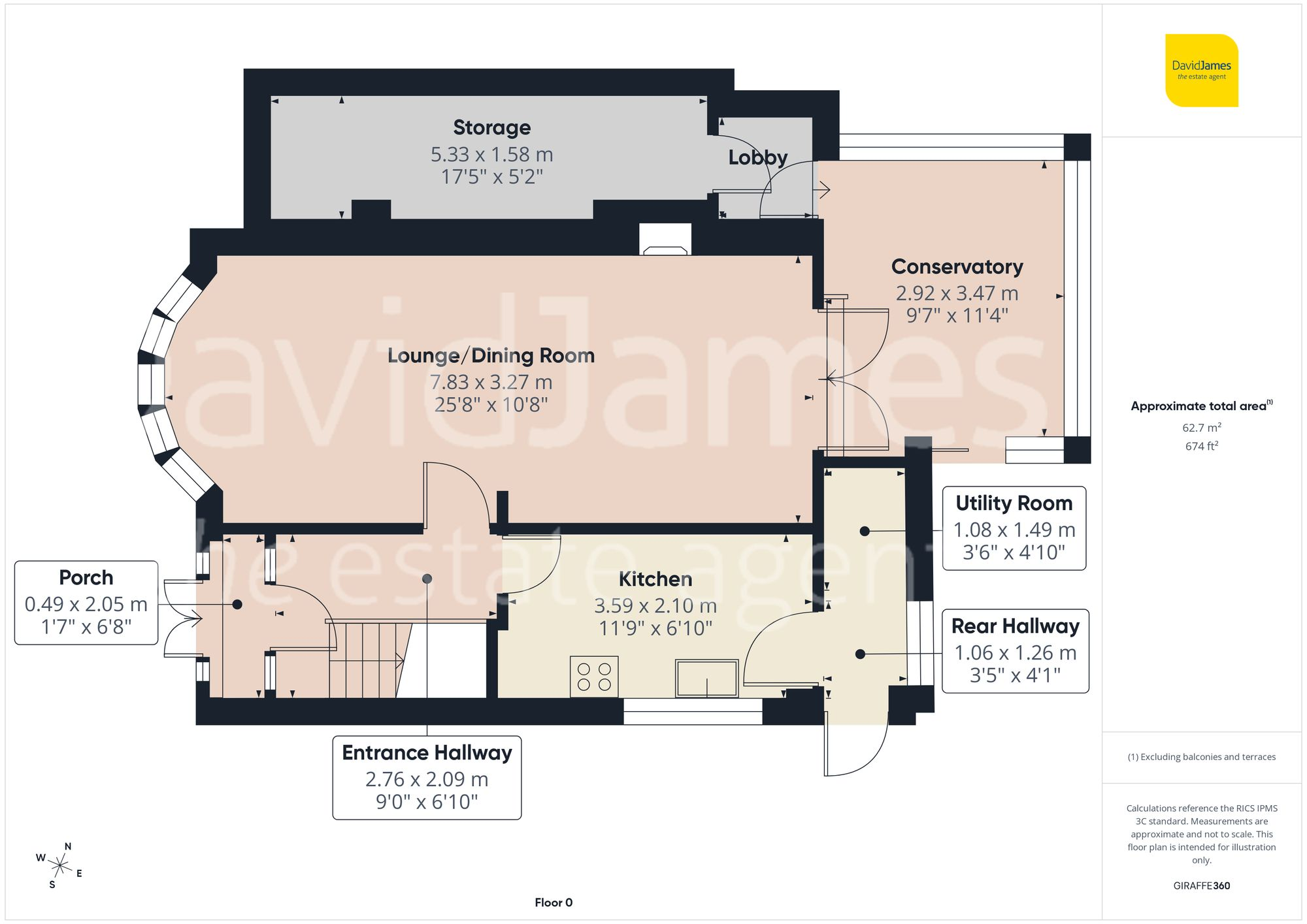 Alma Road, Nottingham floorplan