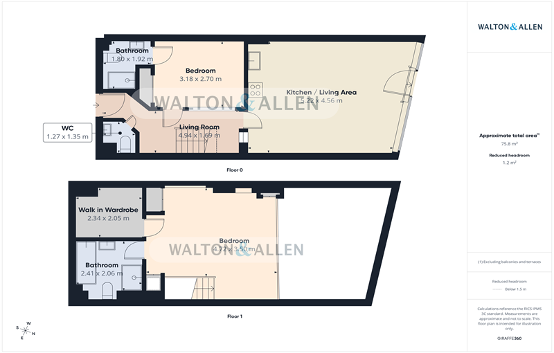 Crusader House, Thurland Street floorplan