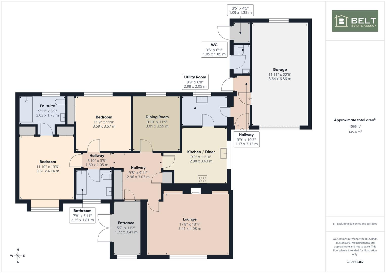 Keppel Drive, Bridlington floorplan