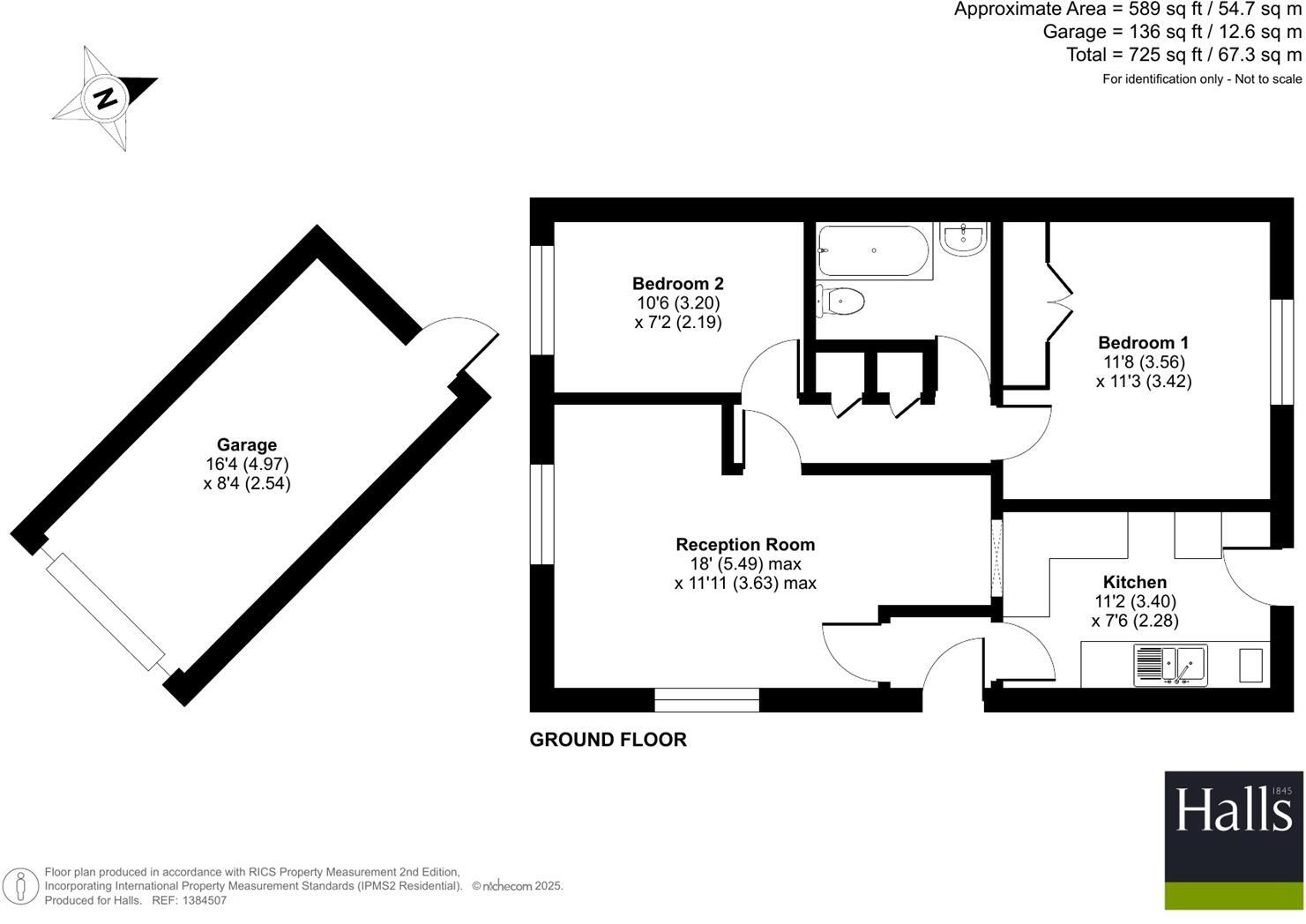 Eckford Park, Wem. floorplan