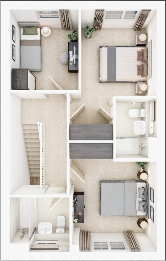 1 Annan Path, 
off Aubrey Drive, 
Sudbury, 
Suffolk, 
CO10 1DN floorplan