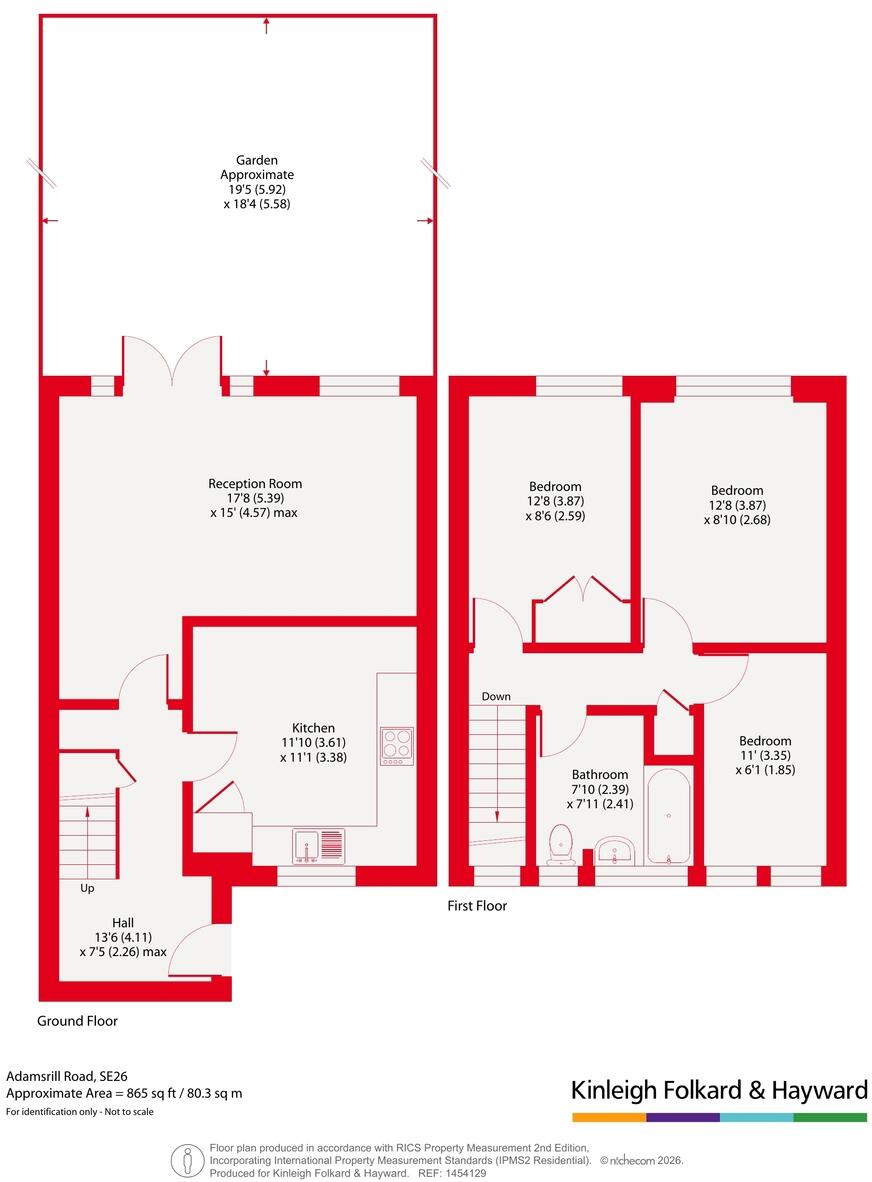 Adamsrill Road, London, SE26 floorplan