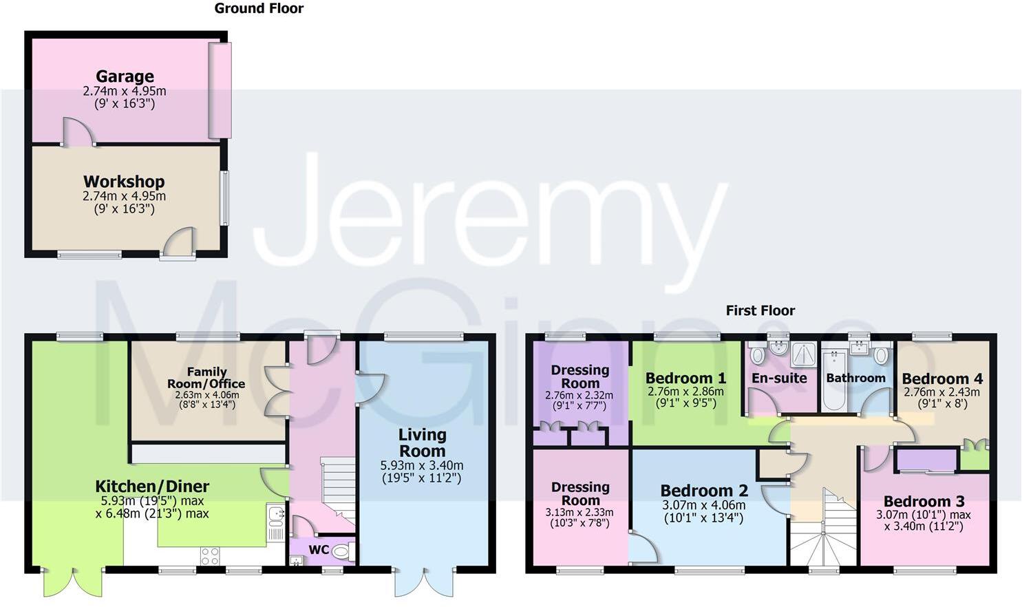 Wain Close, Alcester floorplan