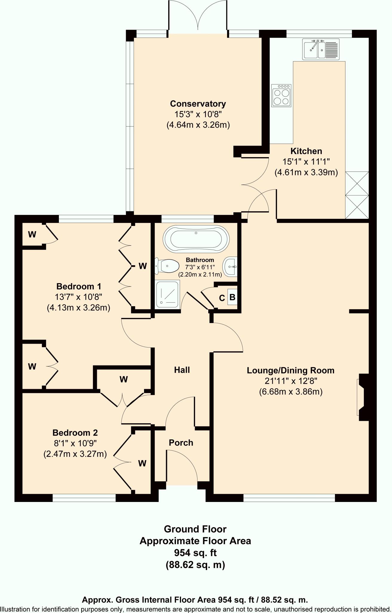 Birch Hill Crescent, Rochdale floorplan