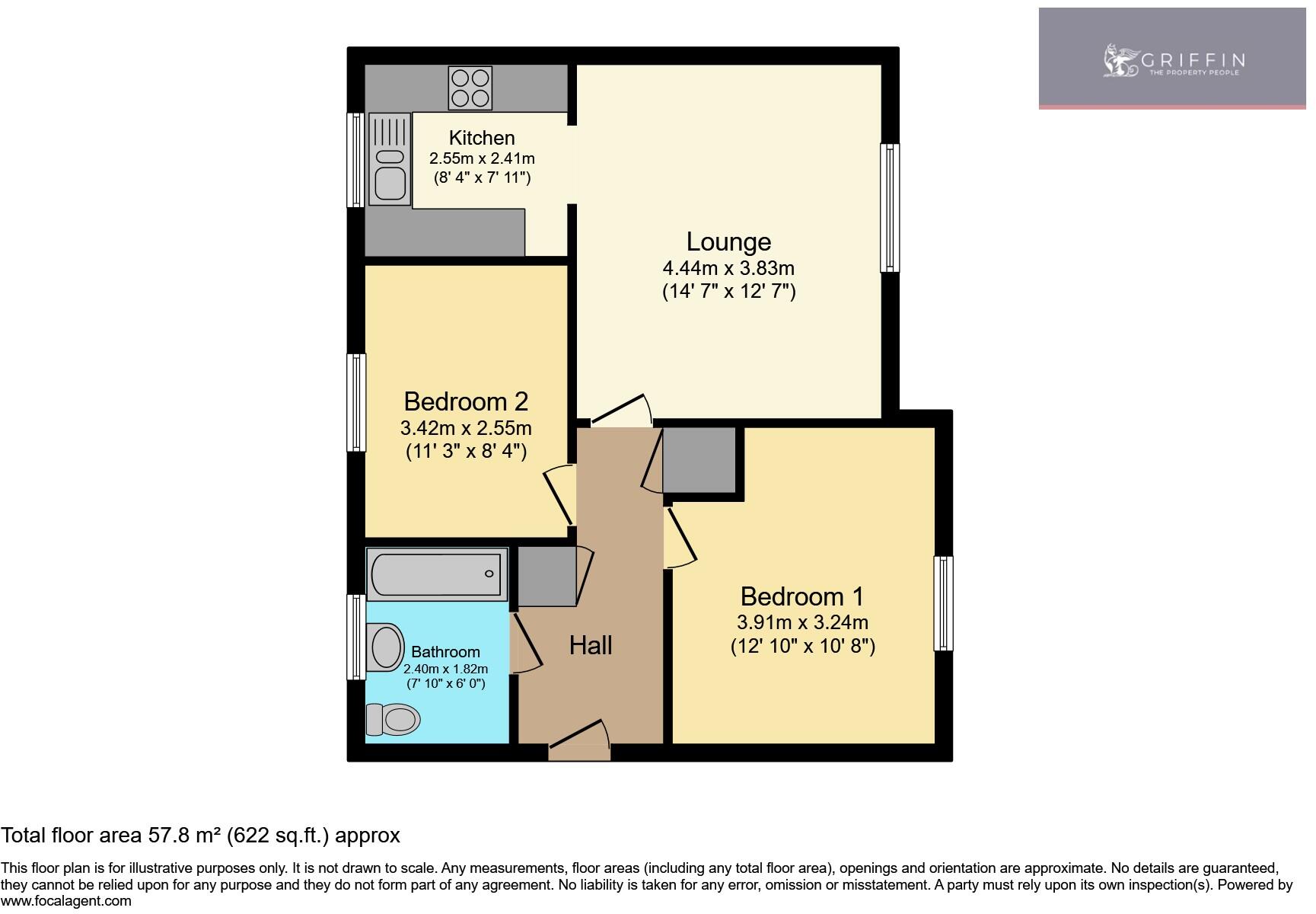 Caspian Way, Purfleet, RM19 floorplan