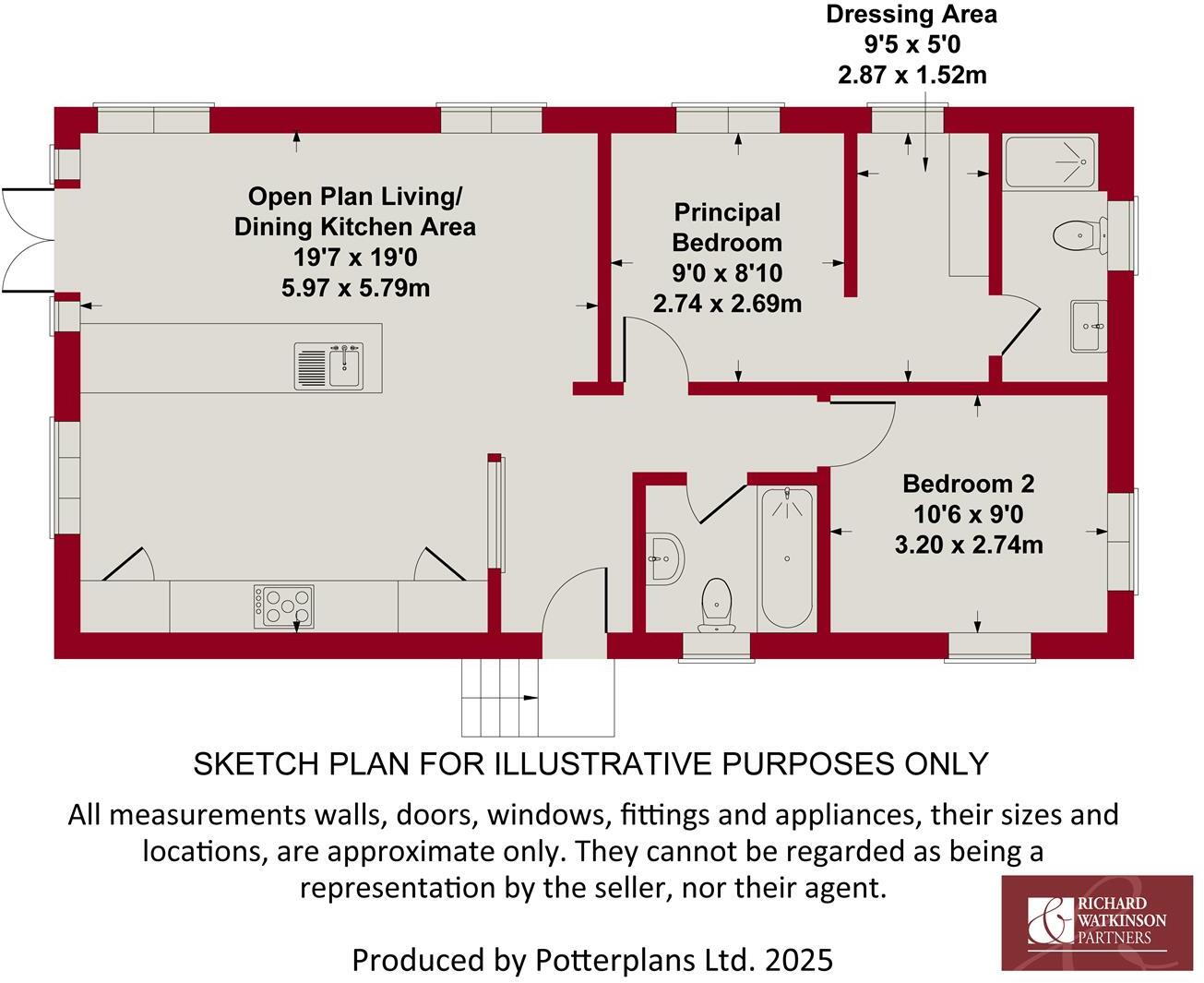 Langar Woods Park, Langar floorplan
