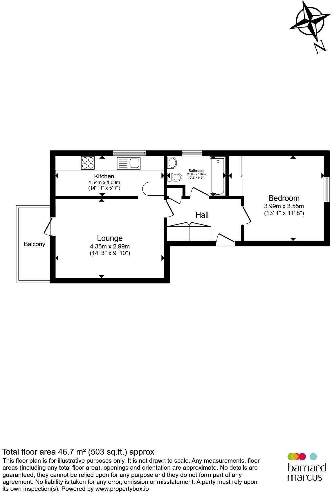 Springfield Close, London floorplan